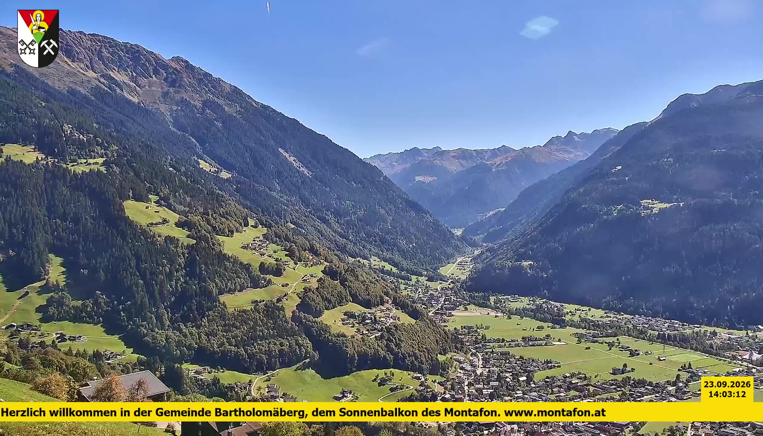 Bartholomäberg | Blick auf Schruns
