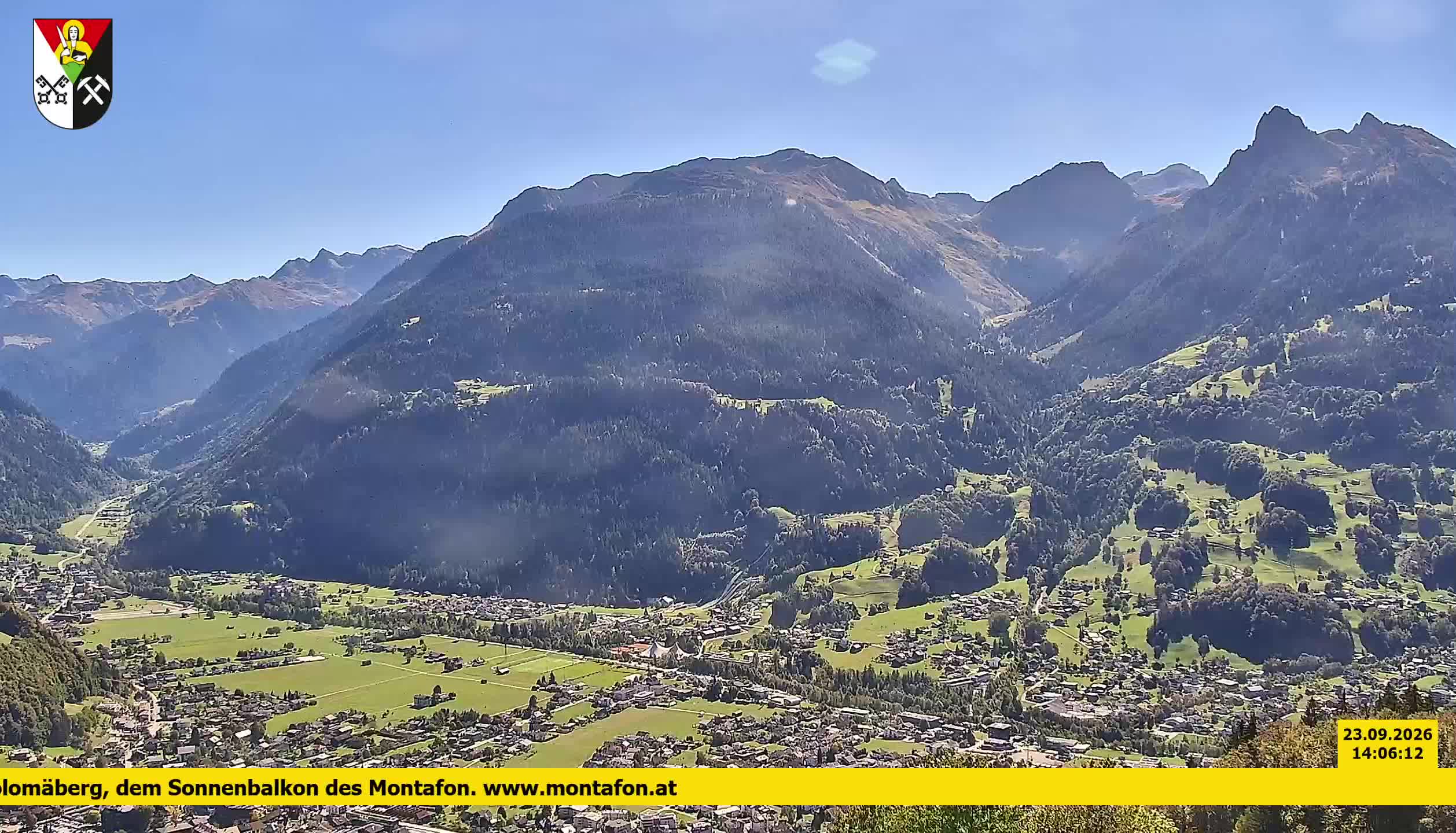 Bartholomäberg | Blick auf Schruns