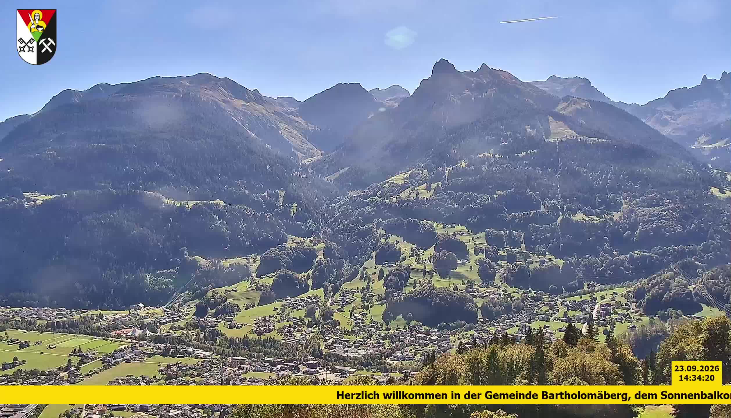 Bartholomäberg | Blick auf Schruns