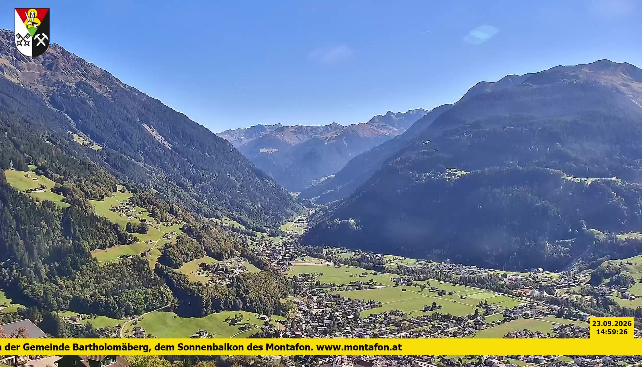 Bartholomäberg | Blick auf Schruns