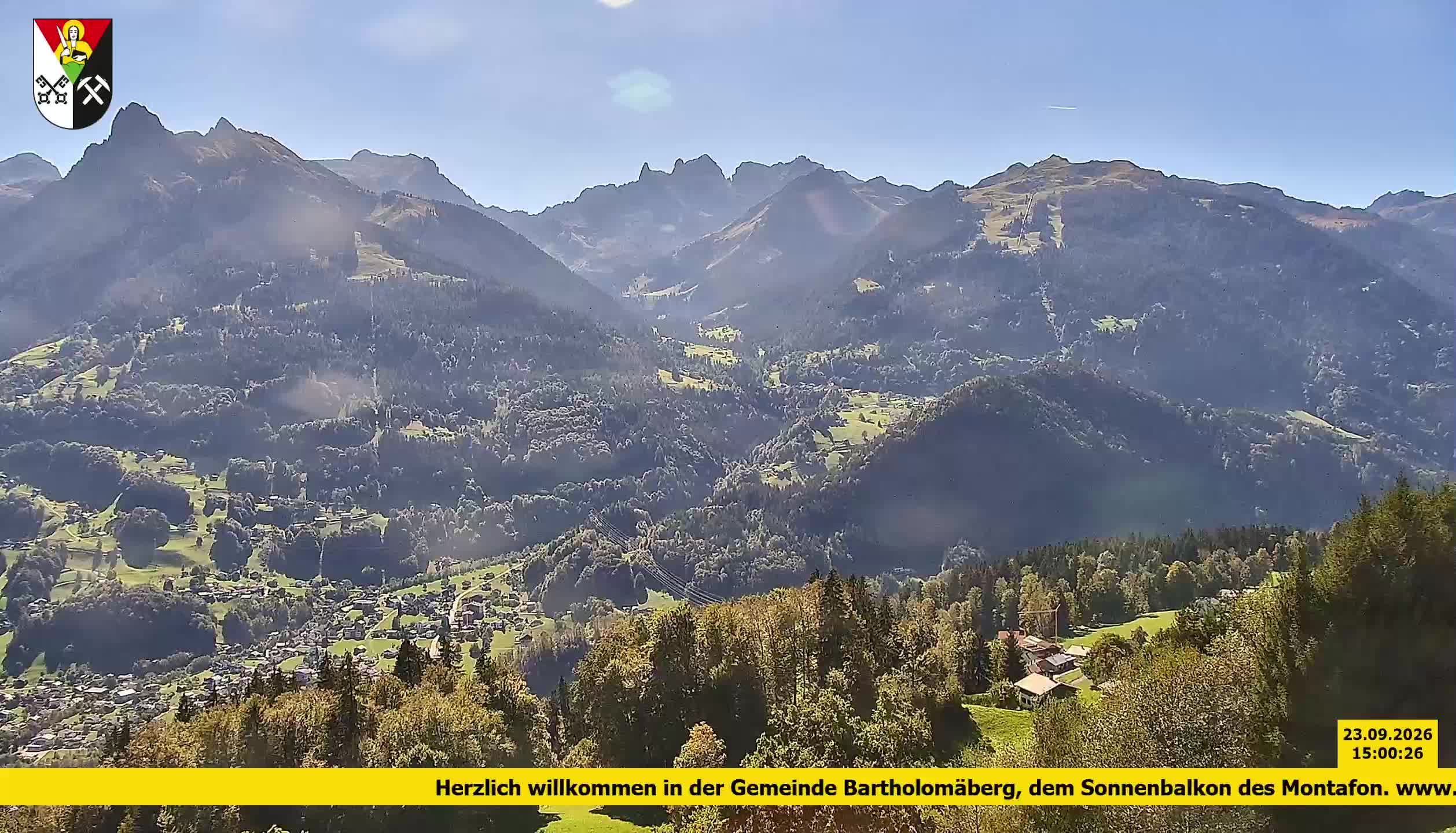 Bartholomäberg | Blick auf Schruns