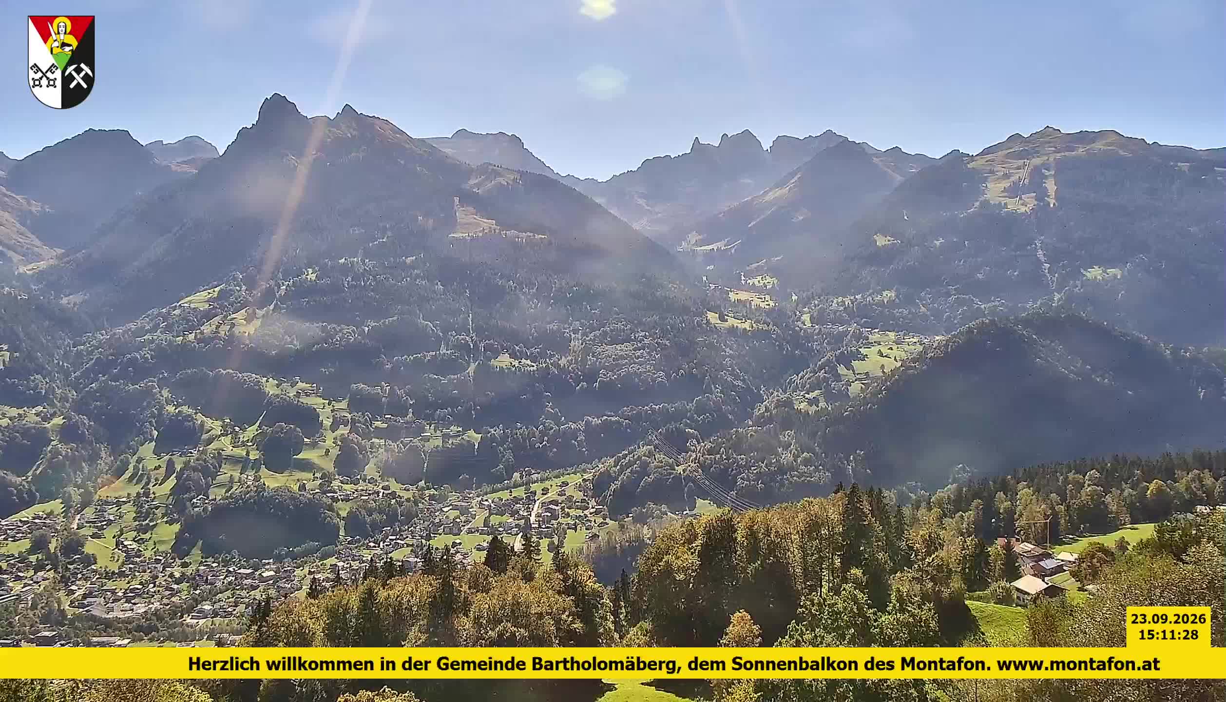 Bartholomäberg | Blick auf Schruns
