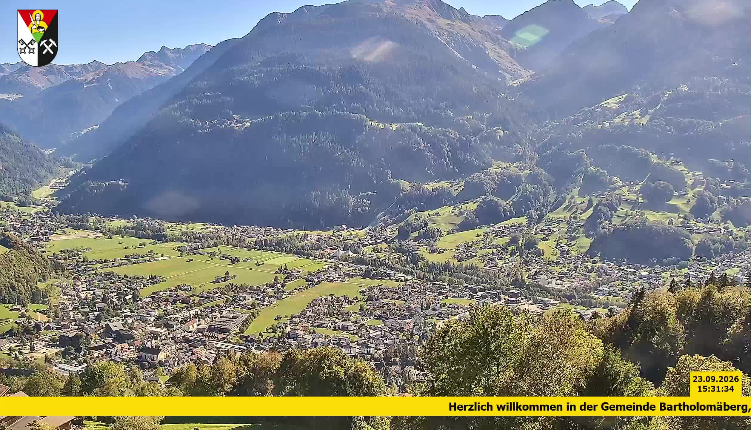 Bartholomäberg | Blick auf Schruns