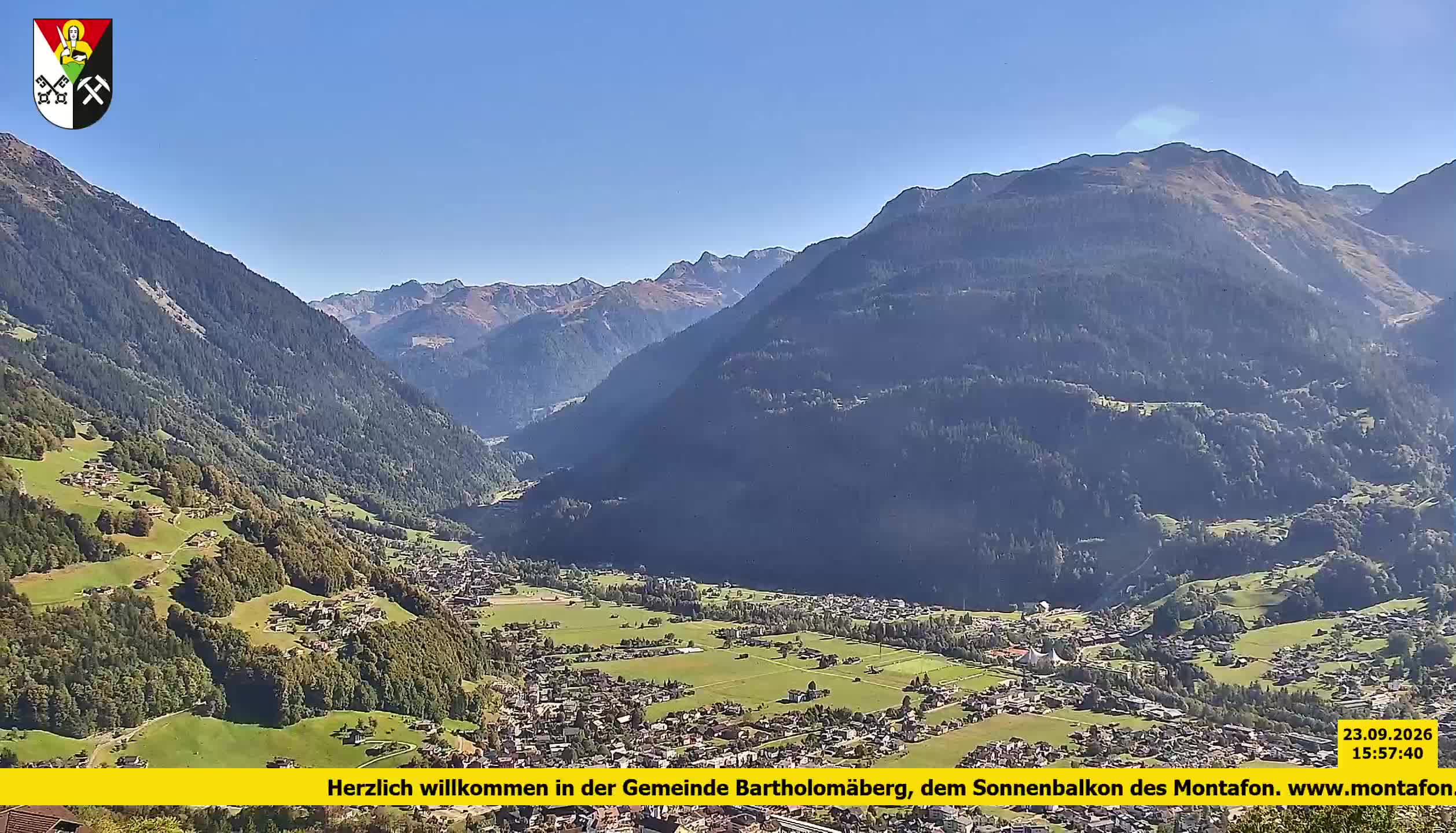 Bartholomäberg | Blick auf Schruns