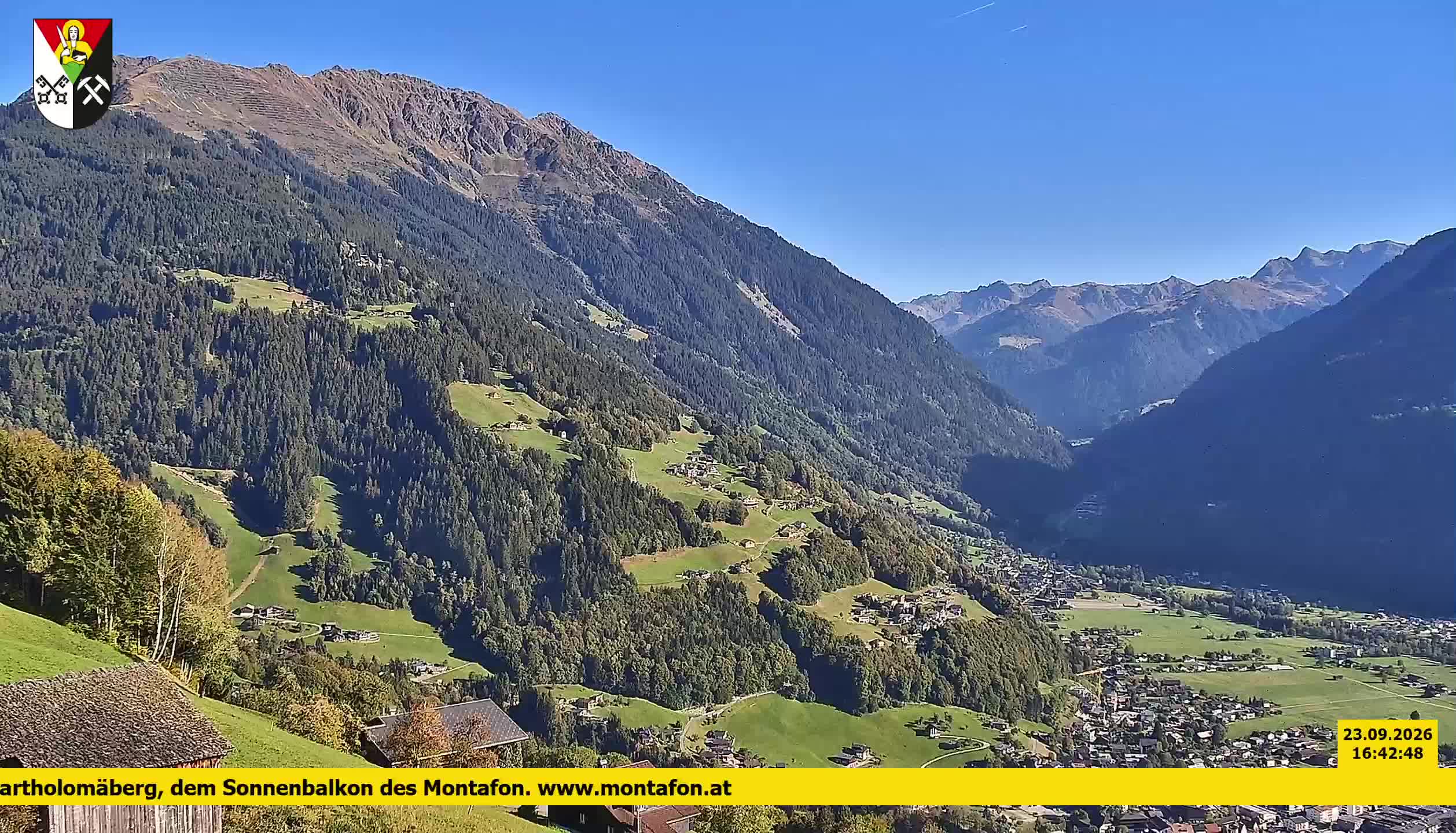 Bartholomäberg | Blick auf Schruns