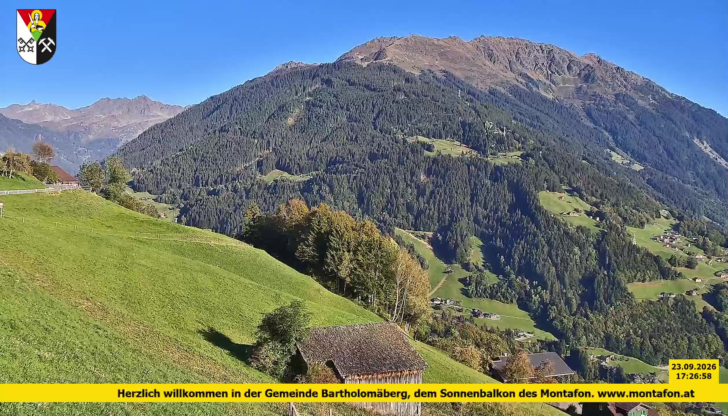 Bartholomäberg | Blick auf Schruns