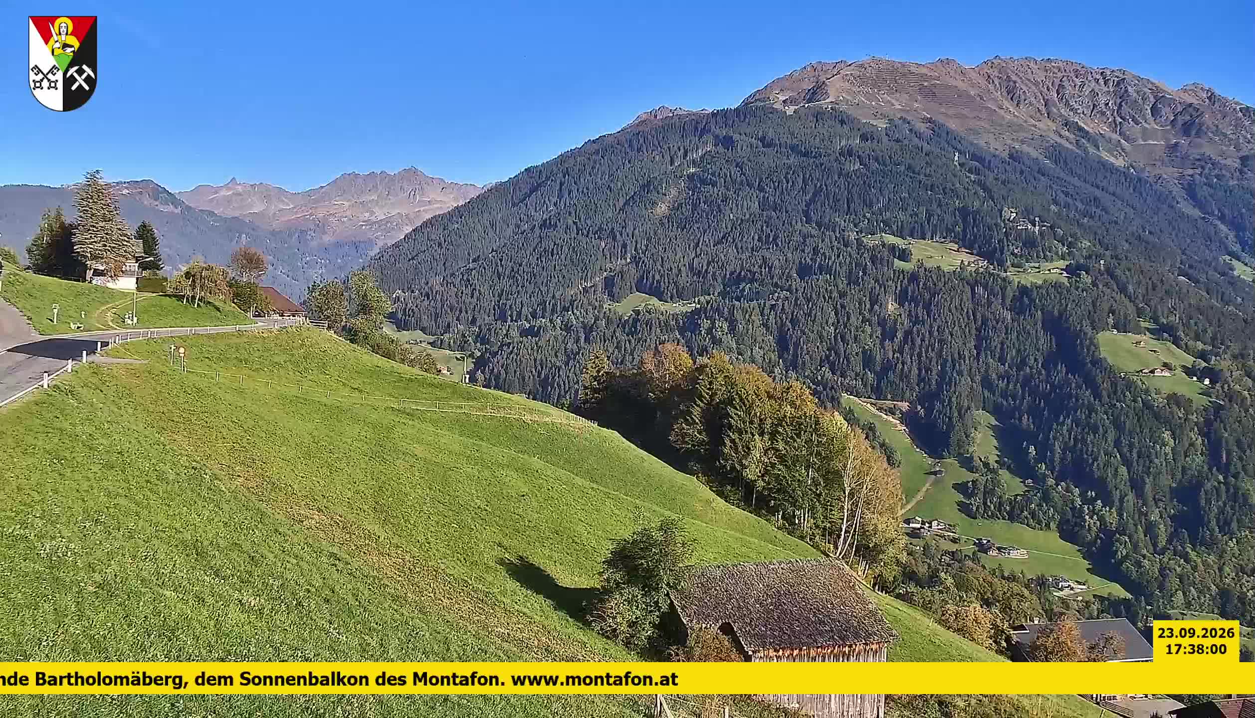 Bartholomäberg | Blick auf Schruns