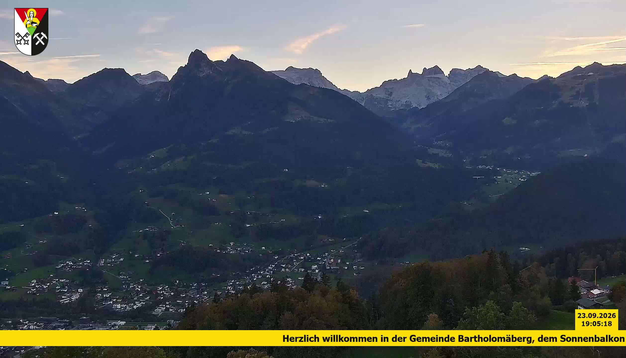 Bartholomäberg | Blick auf Schruns