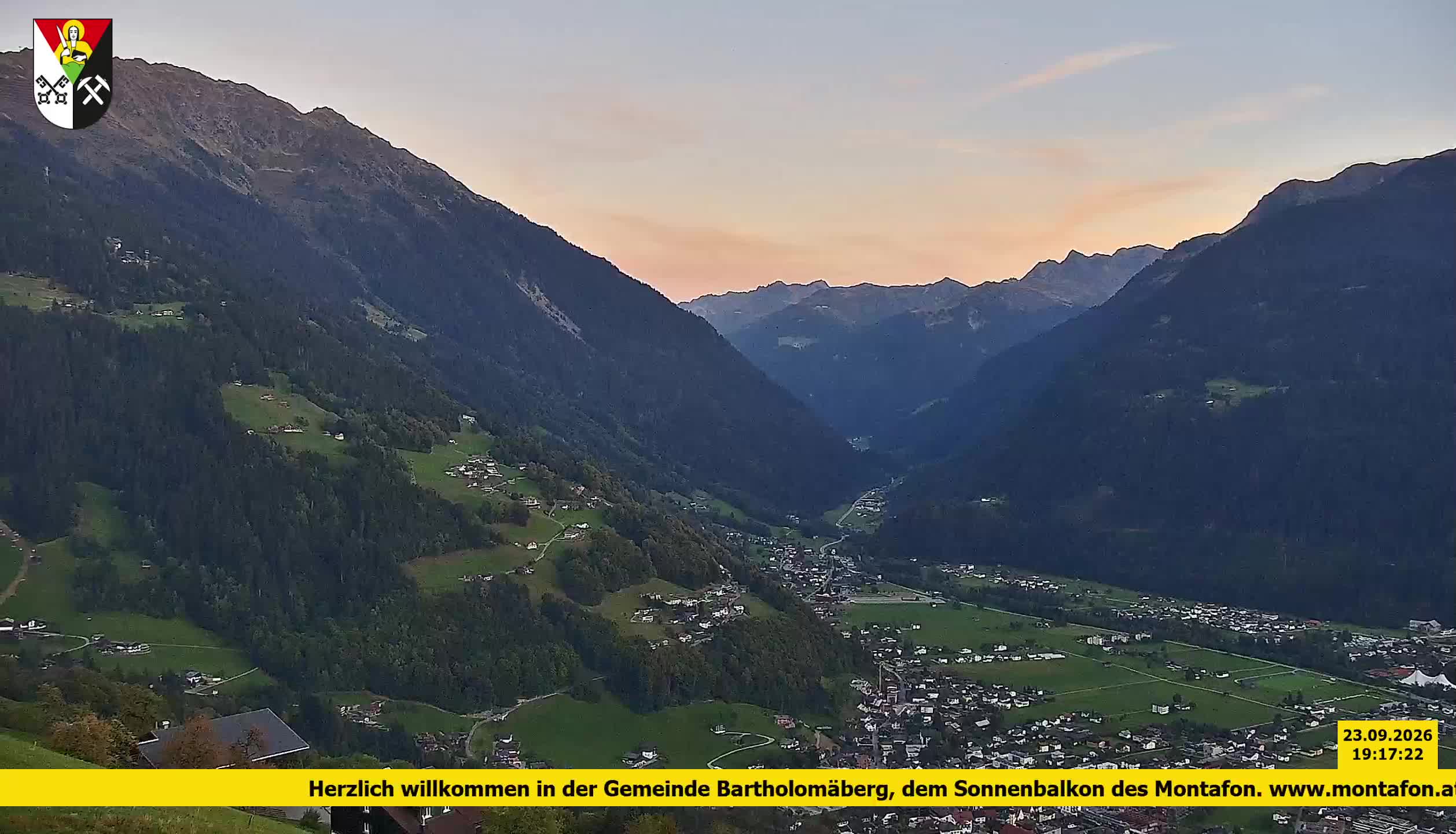 Bartholomäberg | Blick auf Schruns