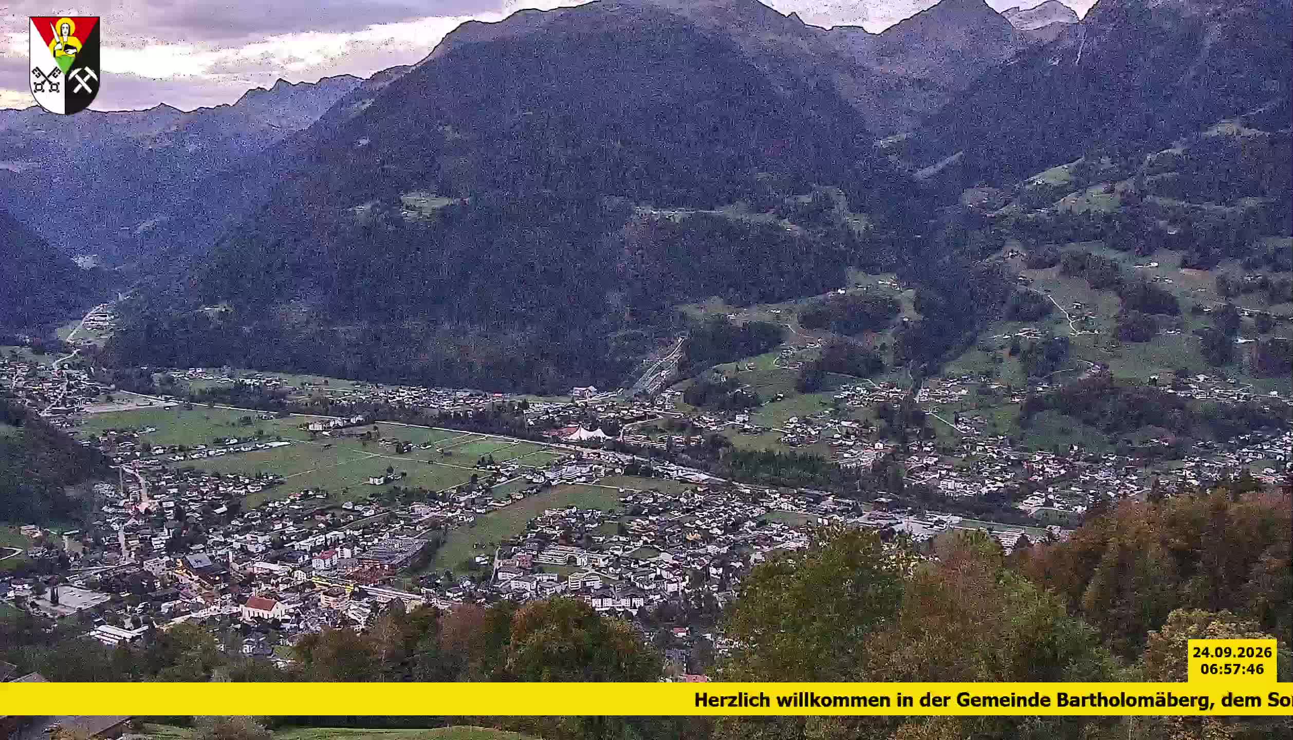 Bartholomäberg | Blick auf Schruns