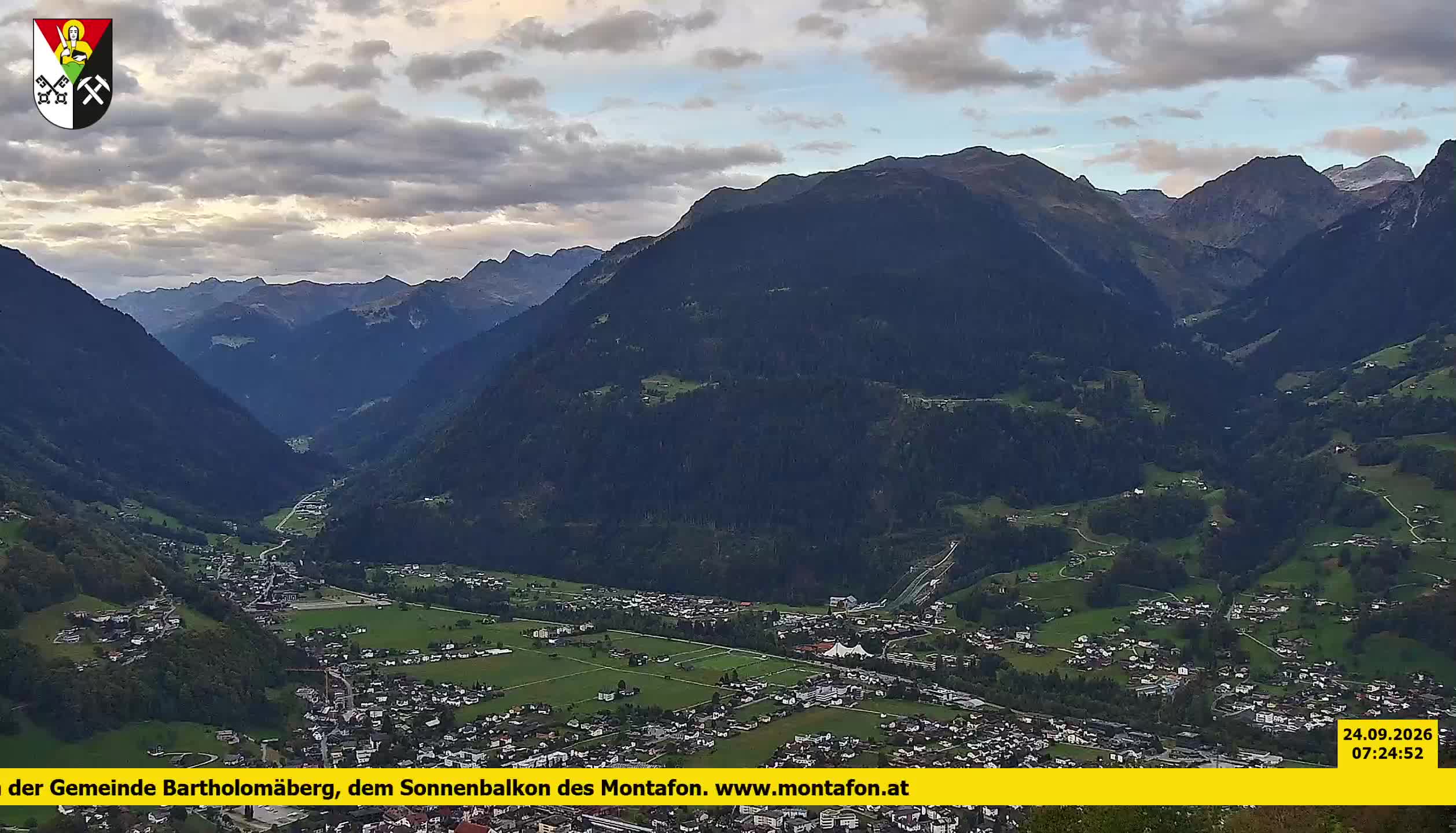 Bartholomäberg | Blick auf Schruns