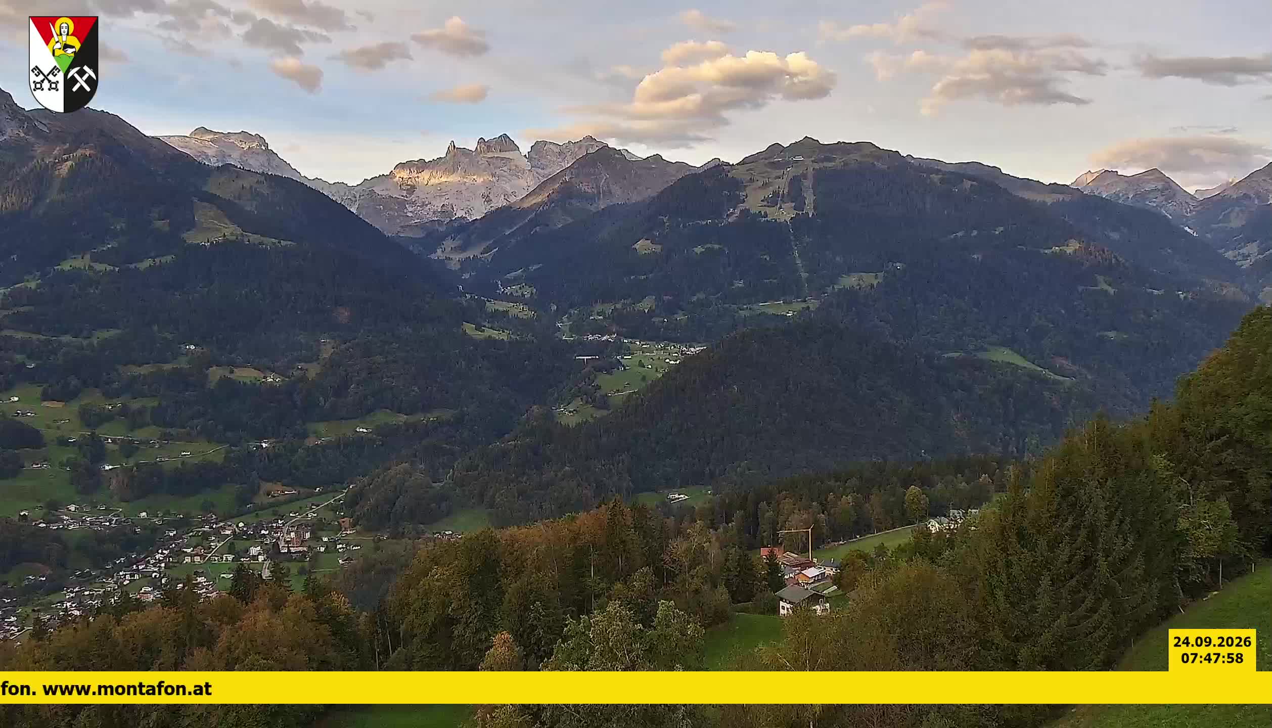 Bartholomäberg | Blick auf Schruns