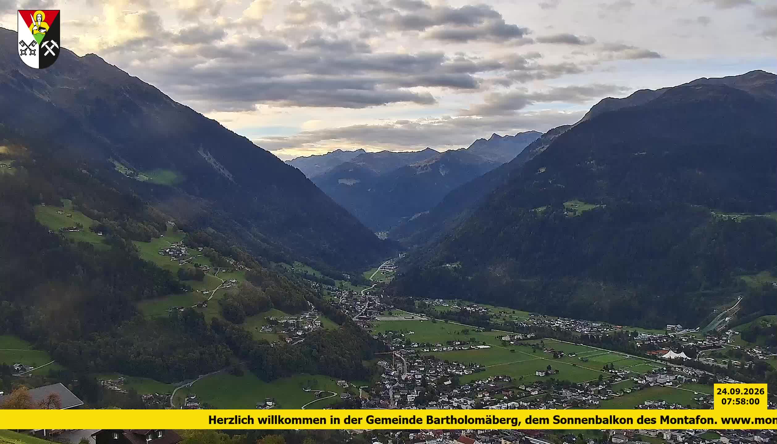 Bartholomäberg | Blick auf Schruns