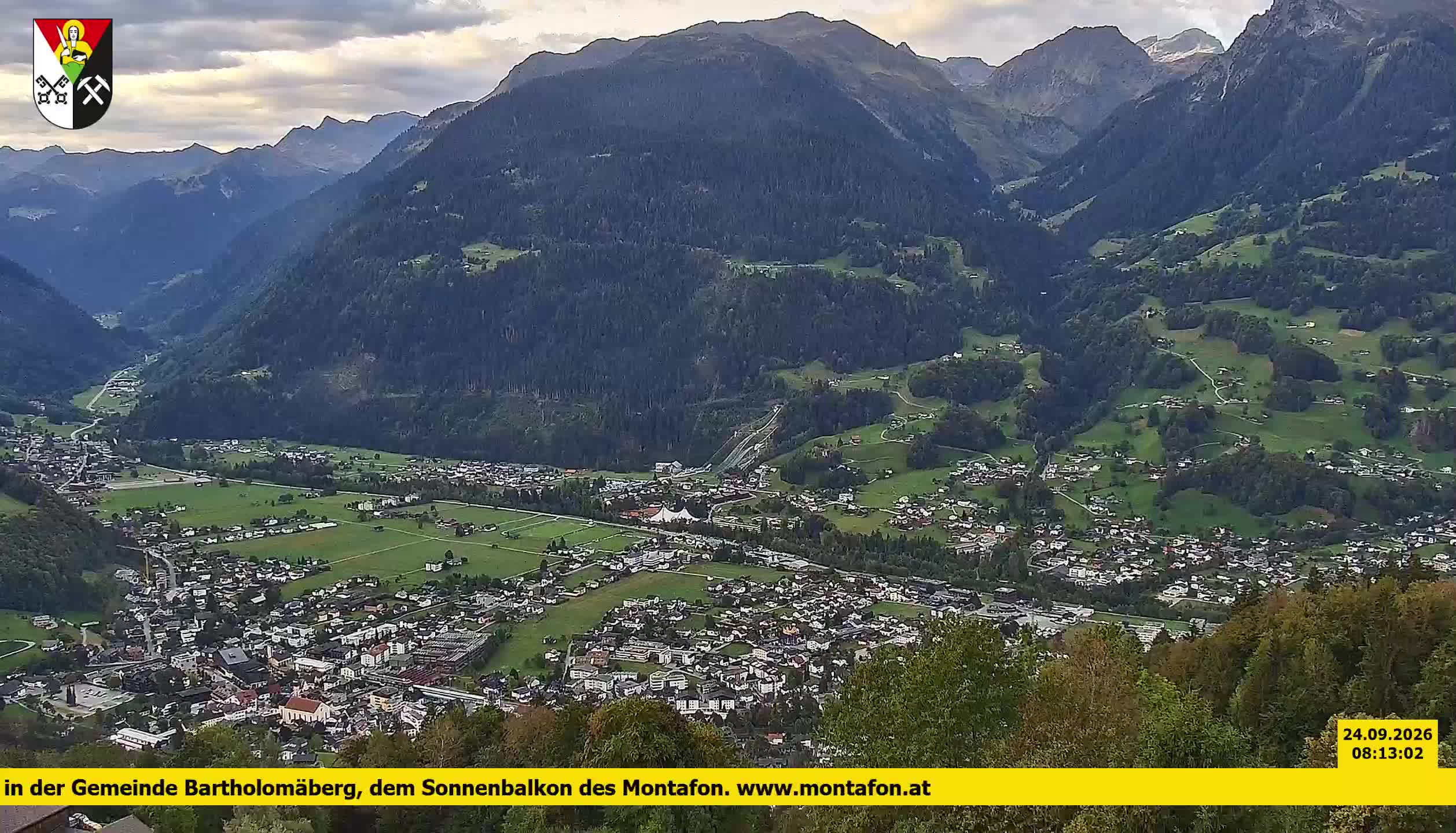 Bartholomäberg | Blick auf Schruns