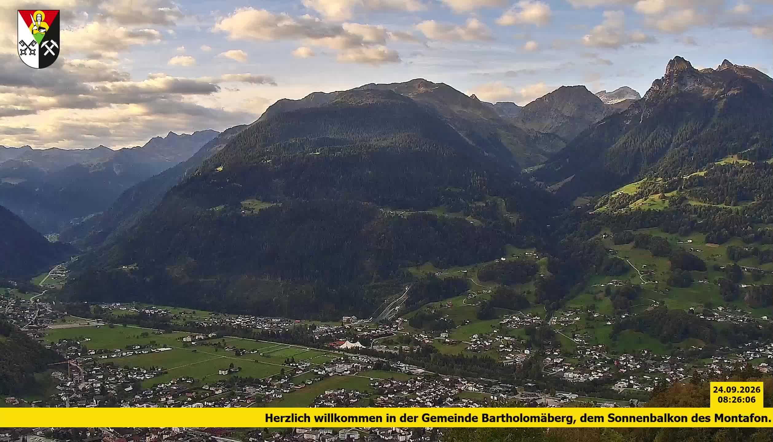Bartholomäberg | Blick auf Schruns