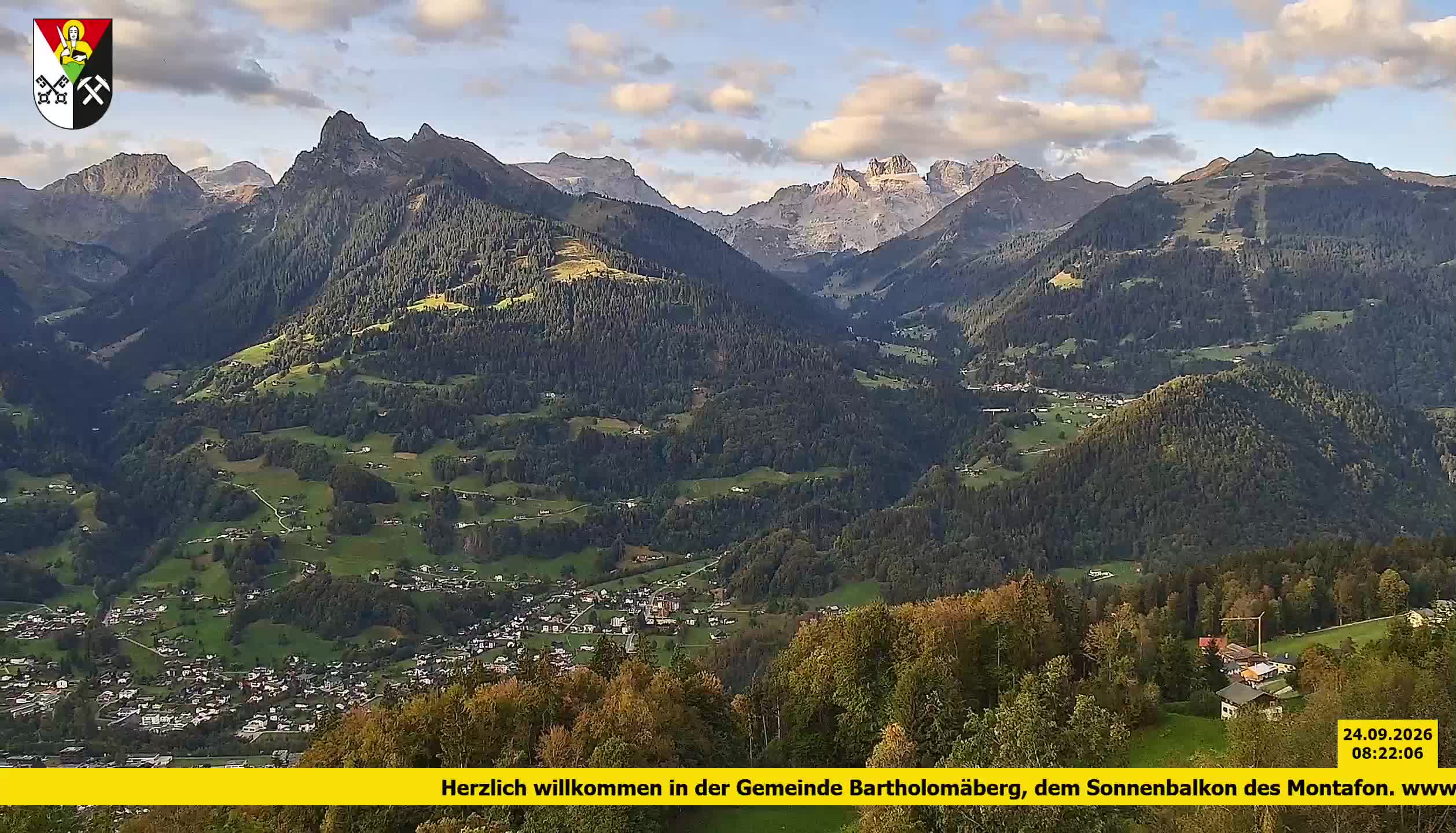 Bartholomäberg | Blick auf Schruns