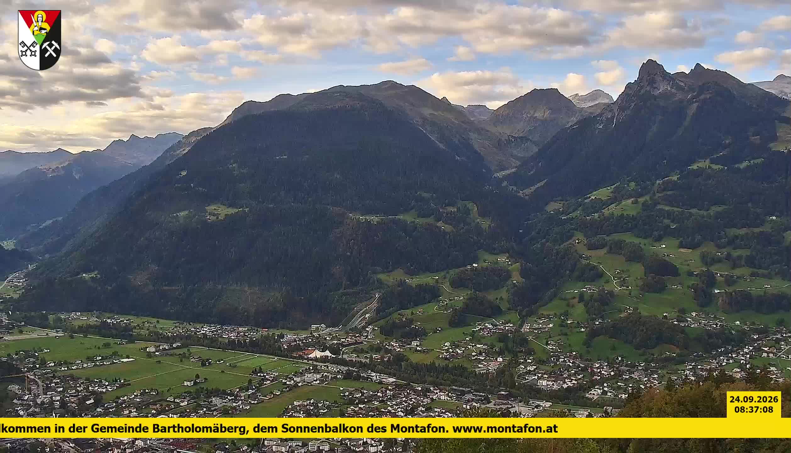 Bartholomäberg | Blick auf Schruns