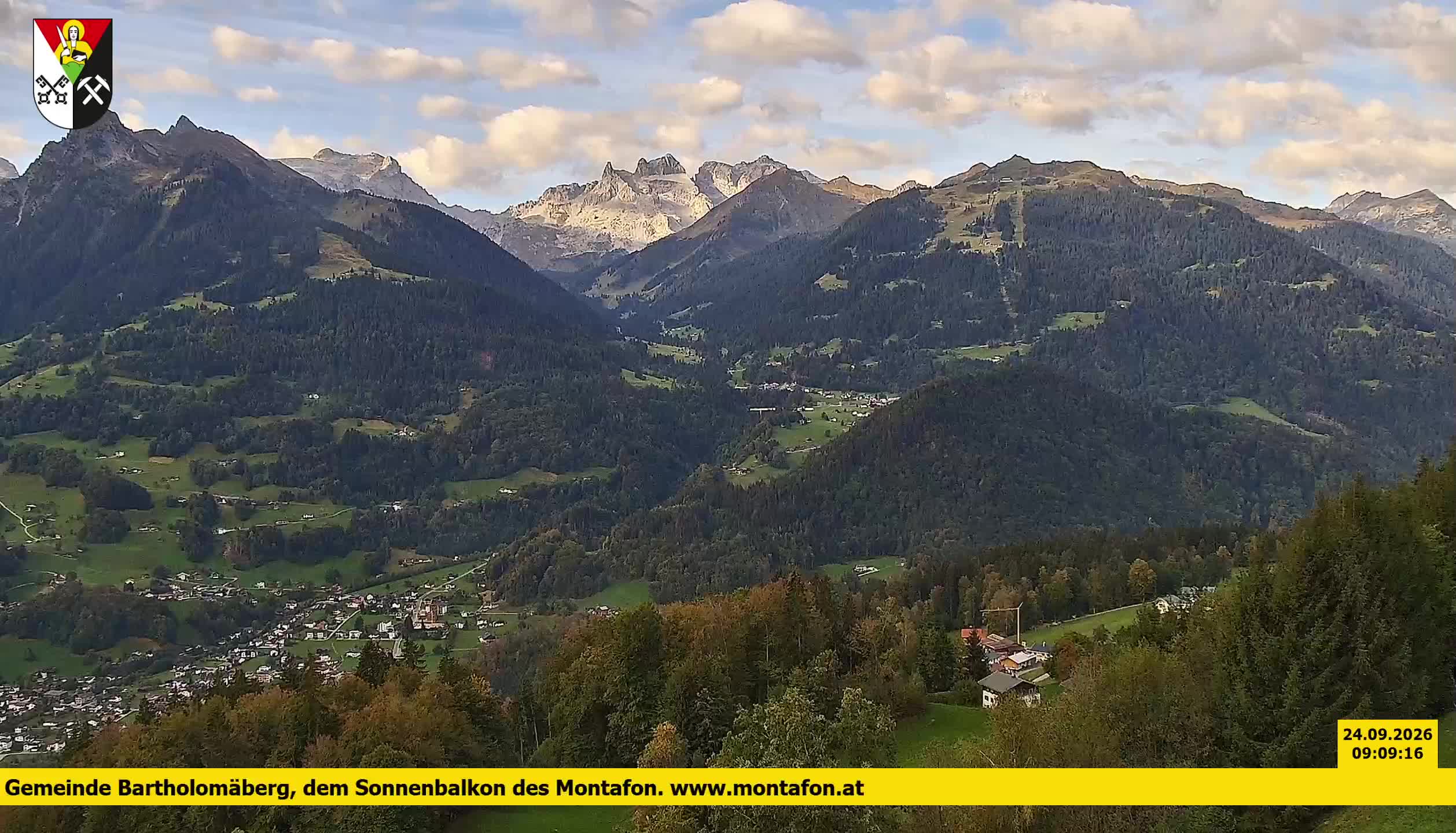 Bartholomäberg | Blick auf Schruns