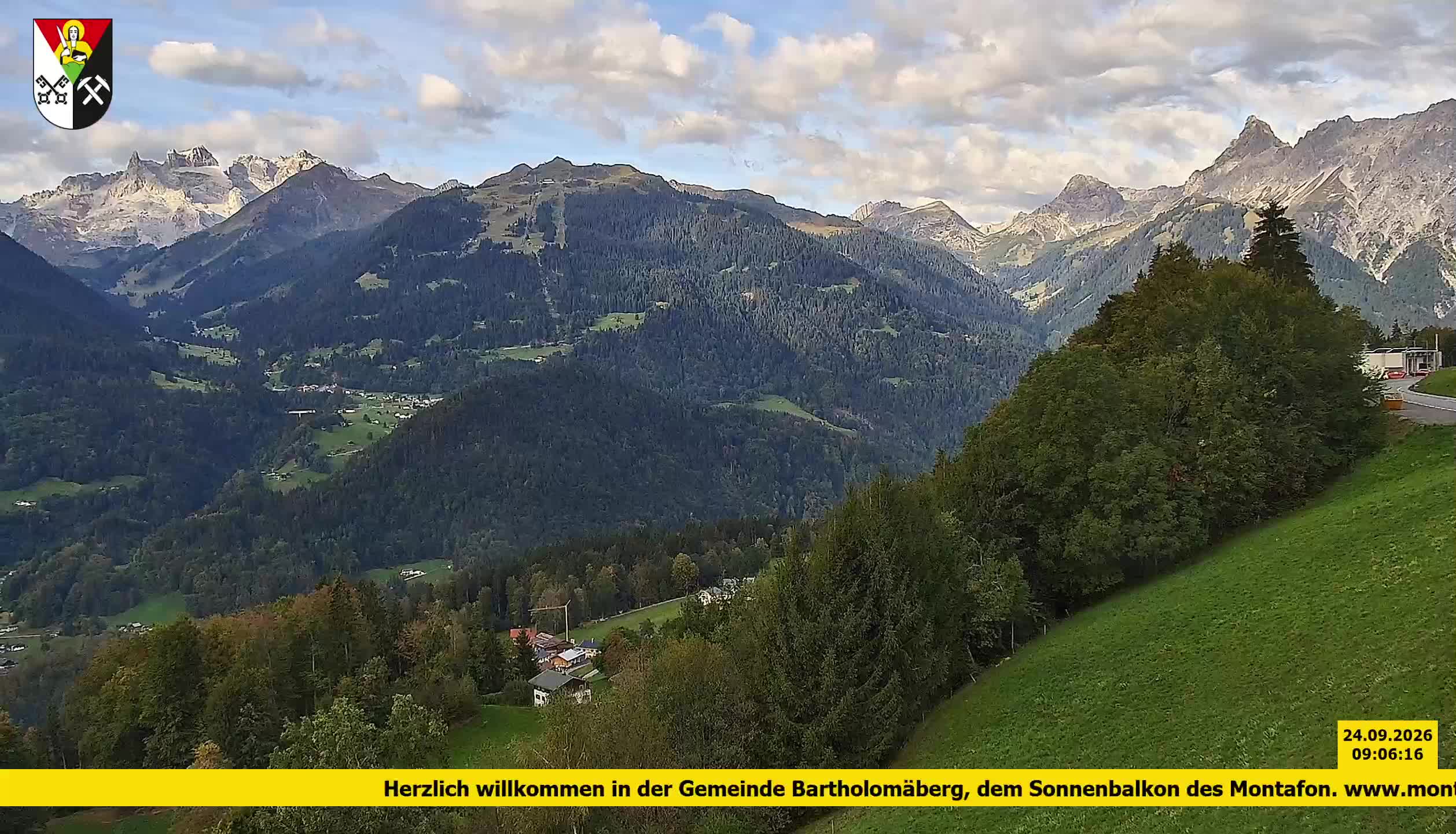 Bartholomäberg | Blick auf Schruns