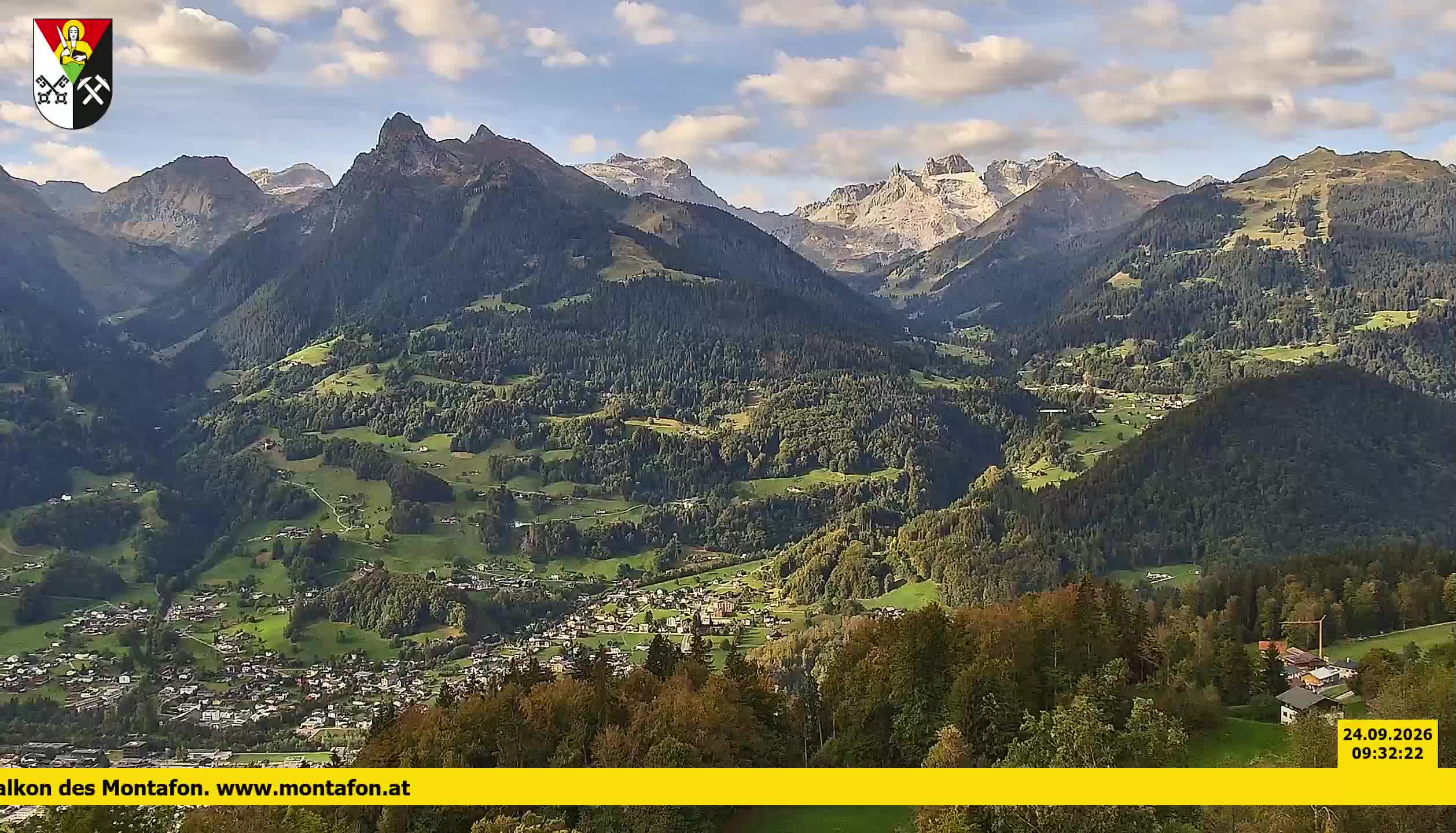 Bartholomäberg | Blick auf Schruns