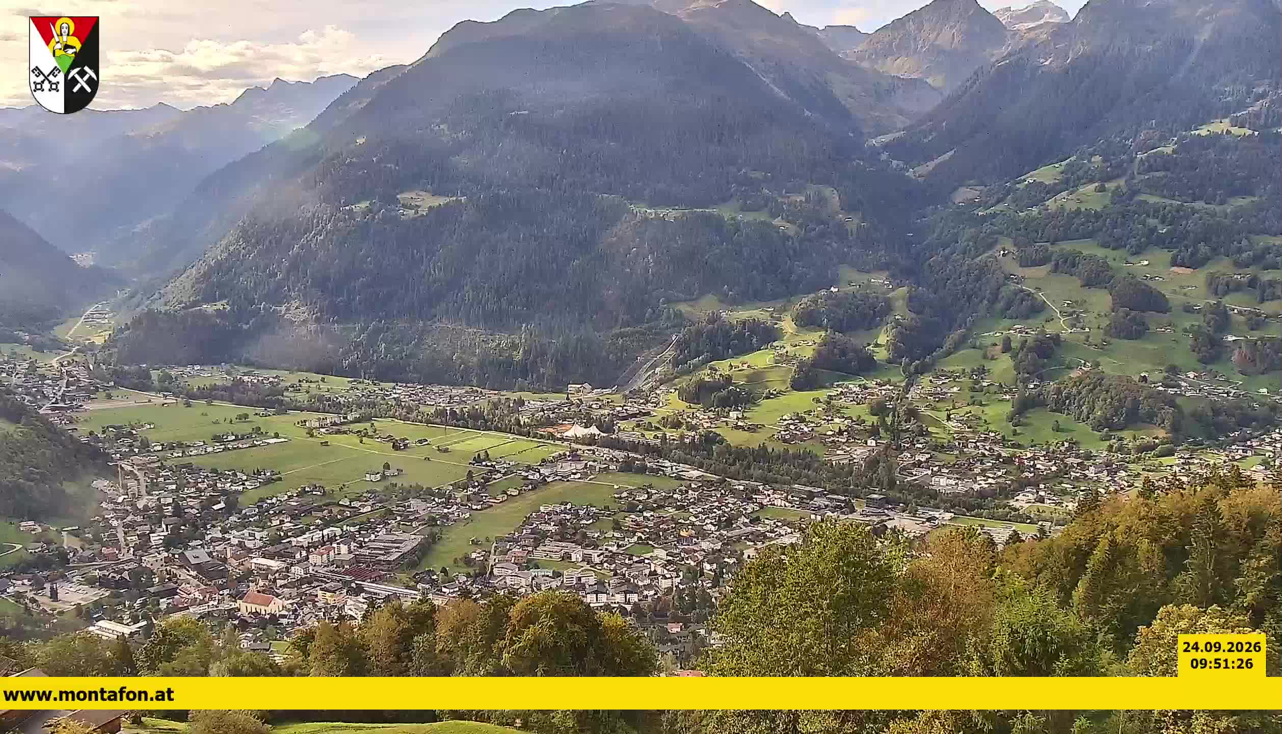 Bartholomäberg | Blick auf Schruns