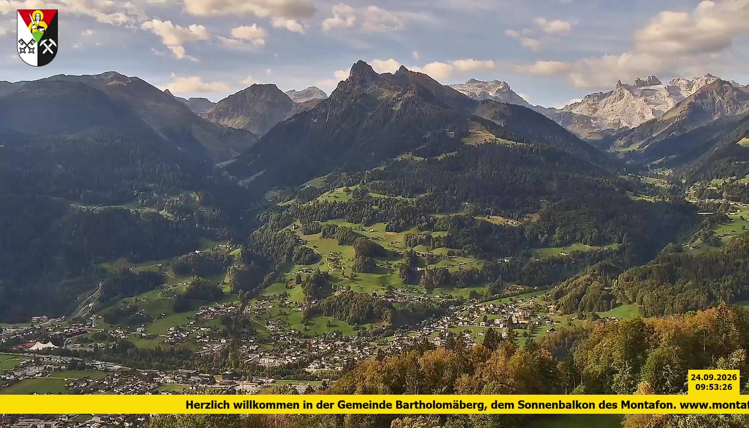 Bartholomäberg | Blick auf Schruns