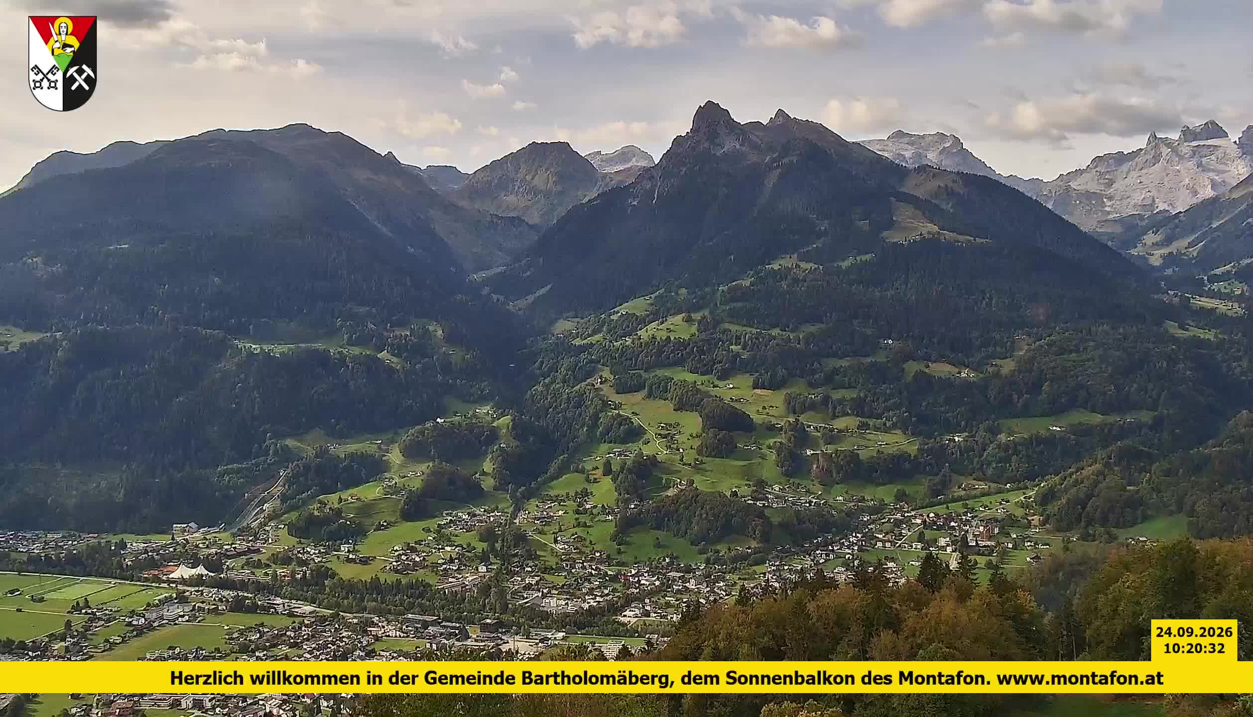 Bartholomäberg | Blick auf Schruns