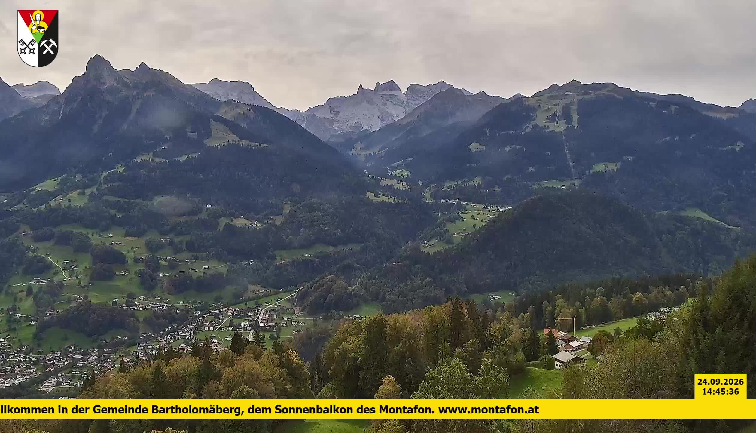 Bartholomäberg | Blick auf Schruns