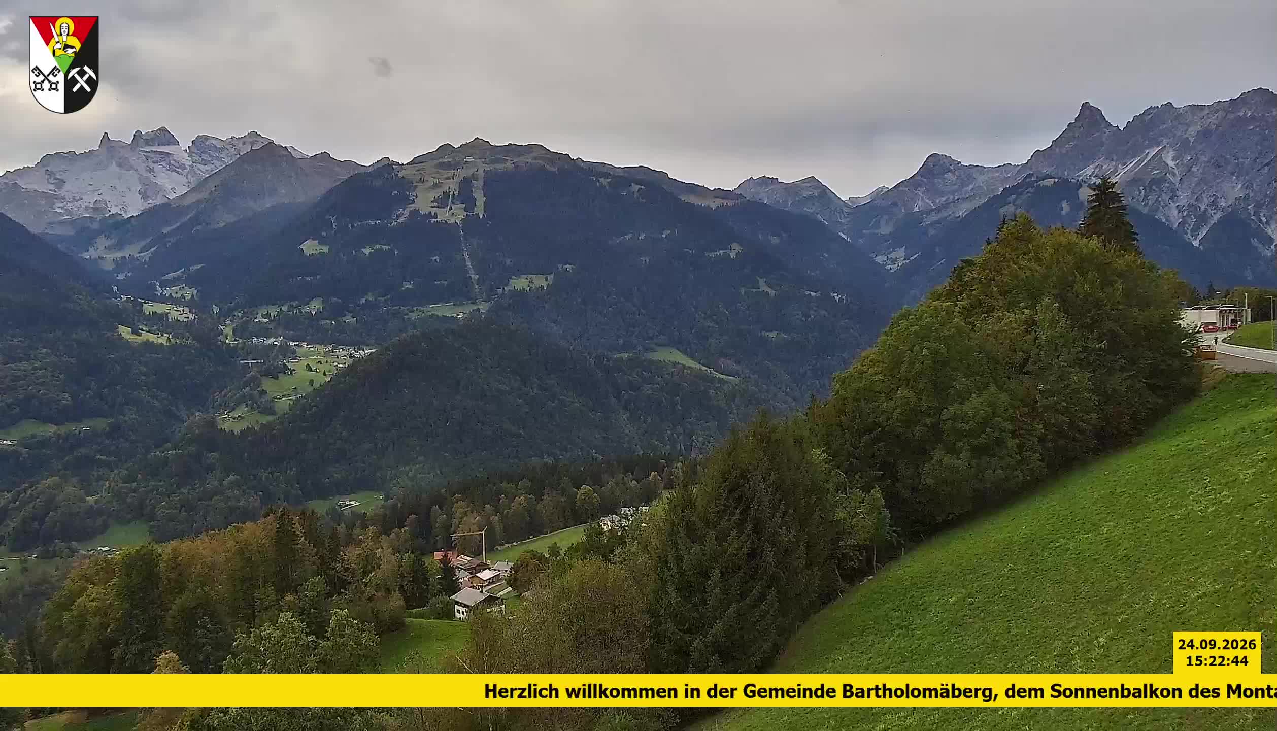 Bartholomäberg | Blick auf Schruns