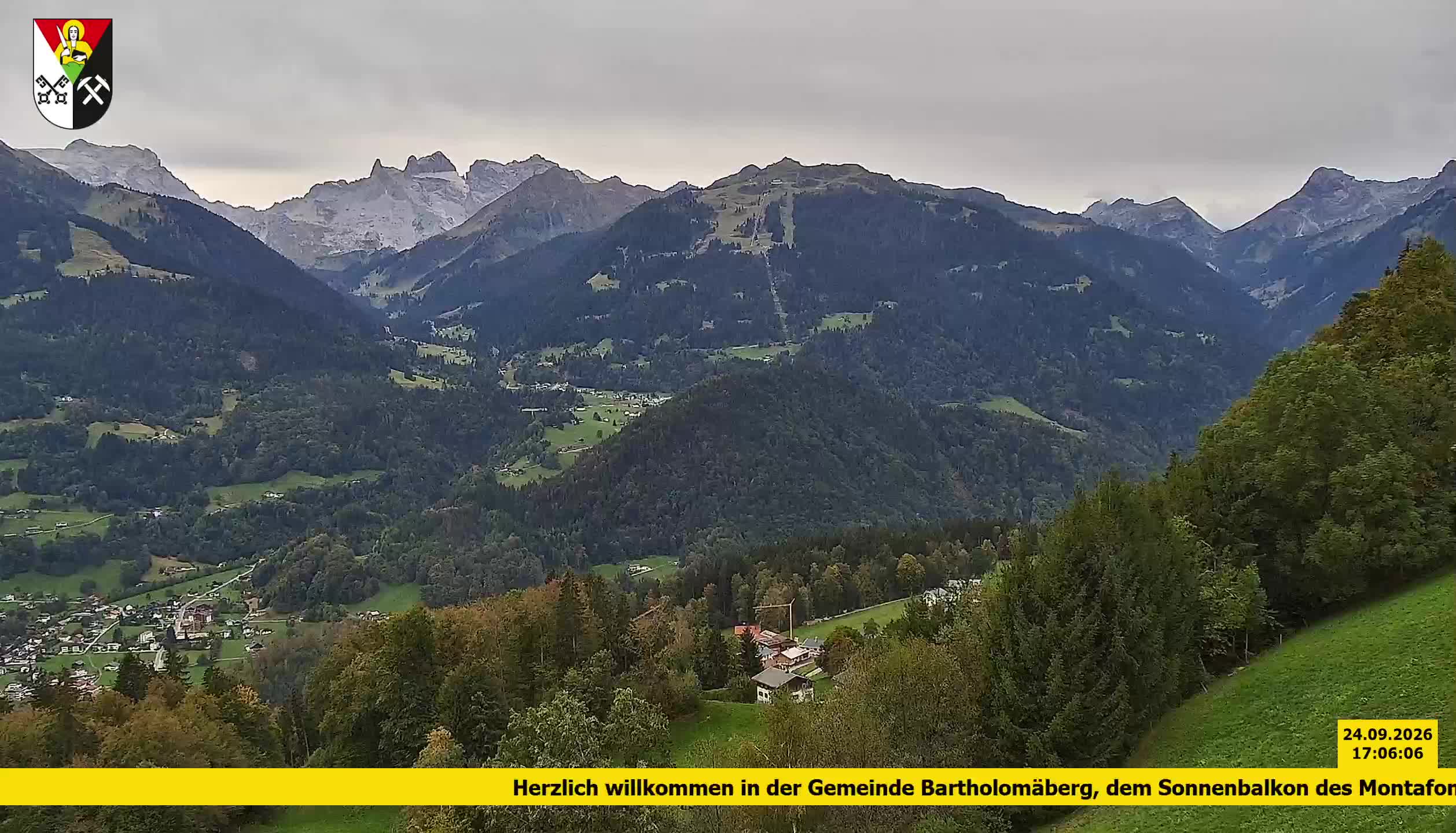 Bartholomäberg | Blick auf Schruns