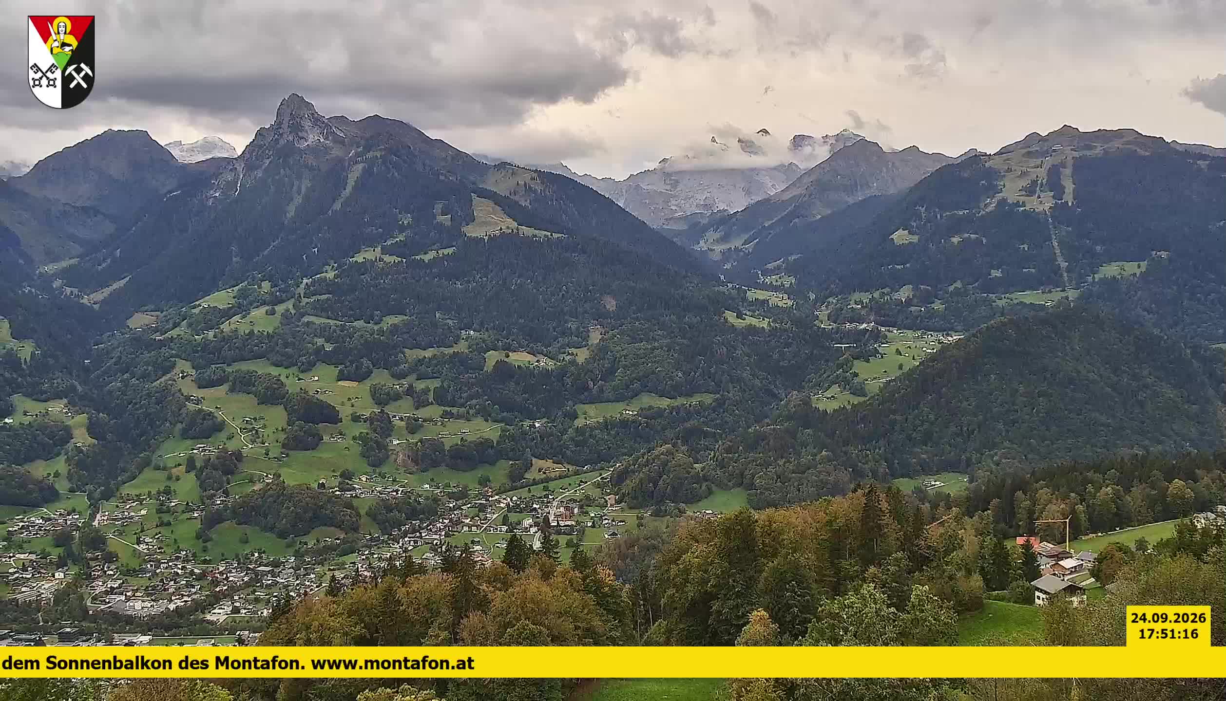 Bartholomäberg | Blick auf Schruns