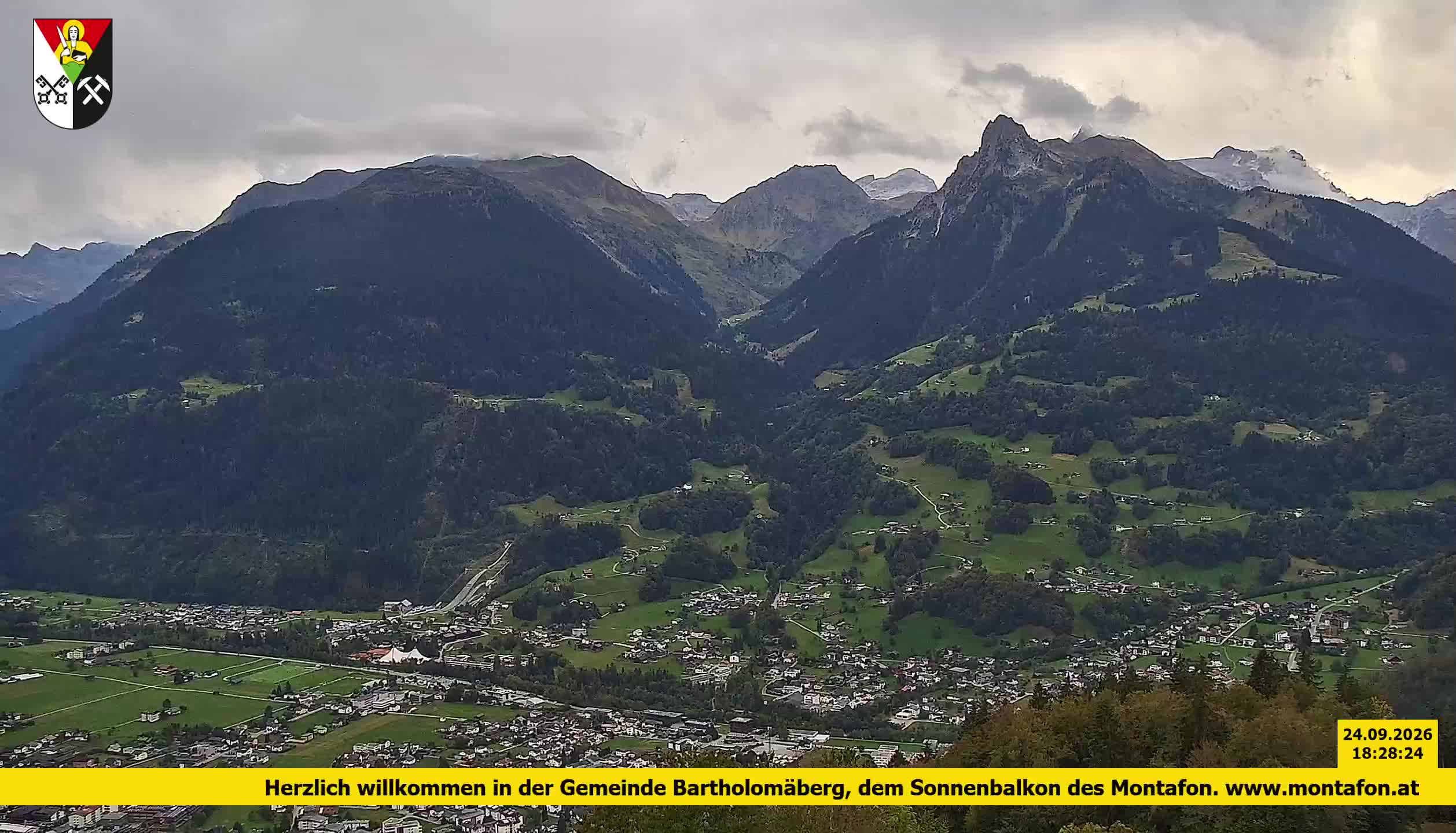 Bartholomäberg | Blick auf Schruns