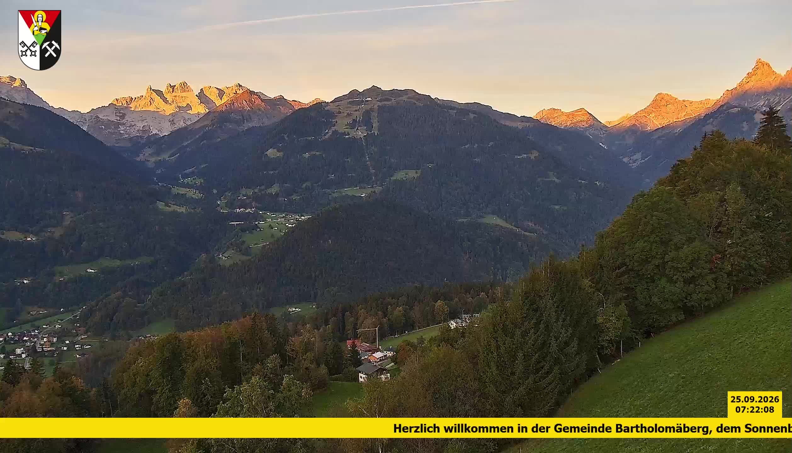 Bartholomäberg | Blick auf Schruns