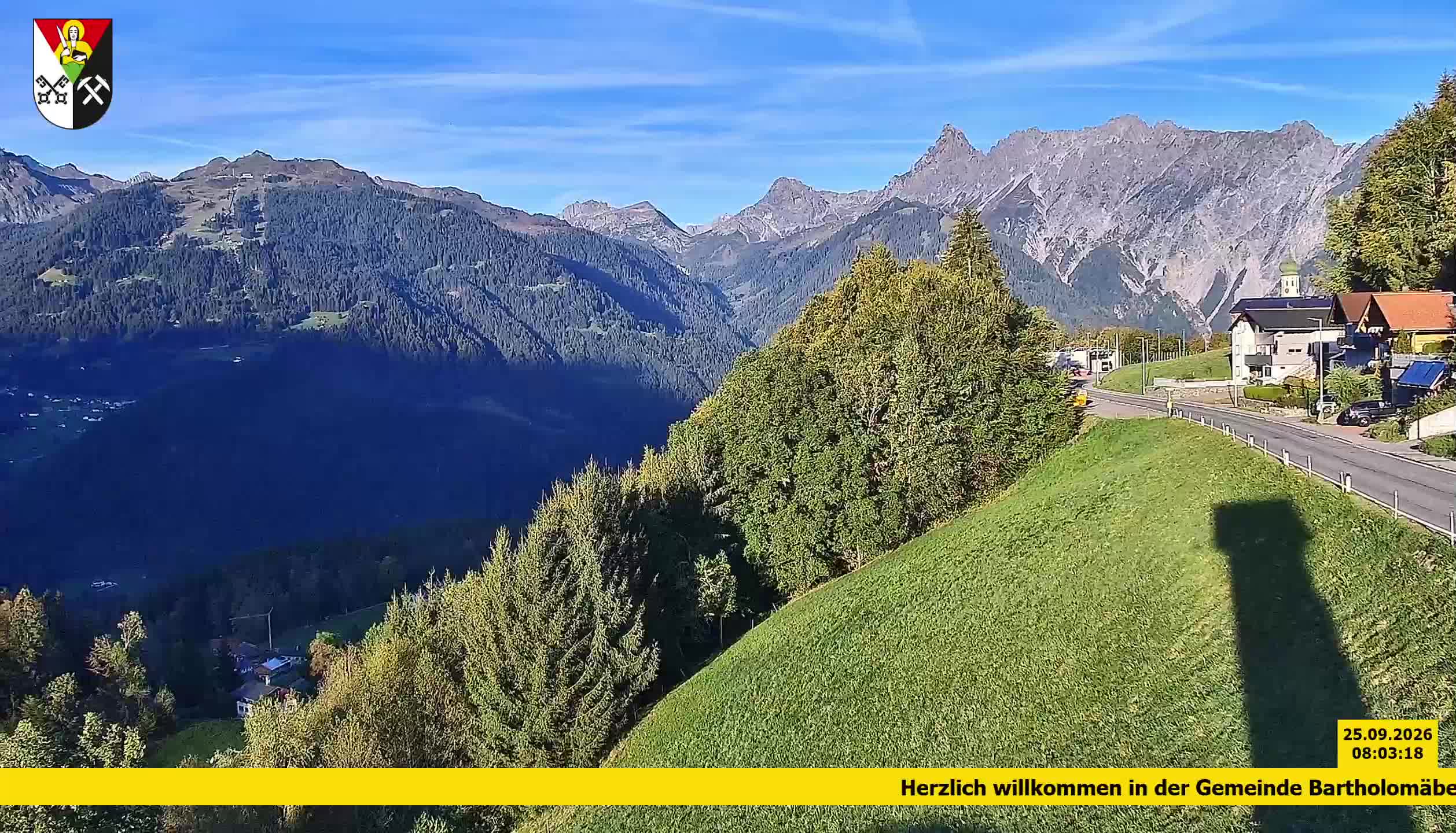 Bartholomäberg | Blick auf Schruns