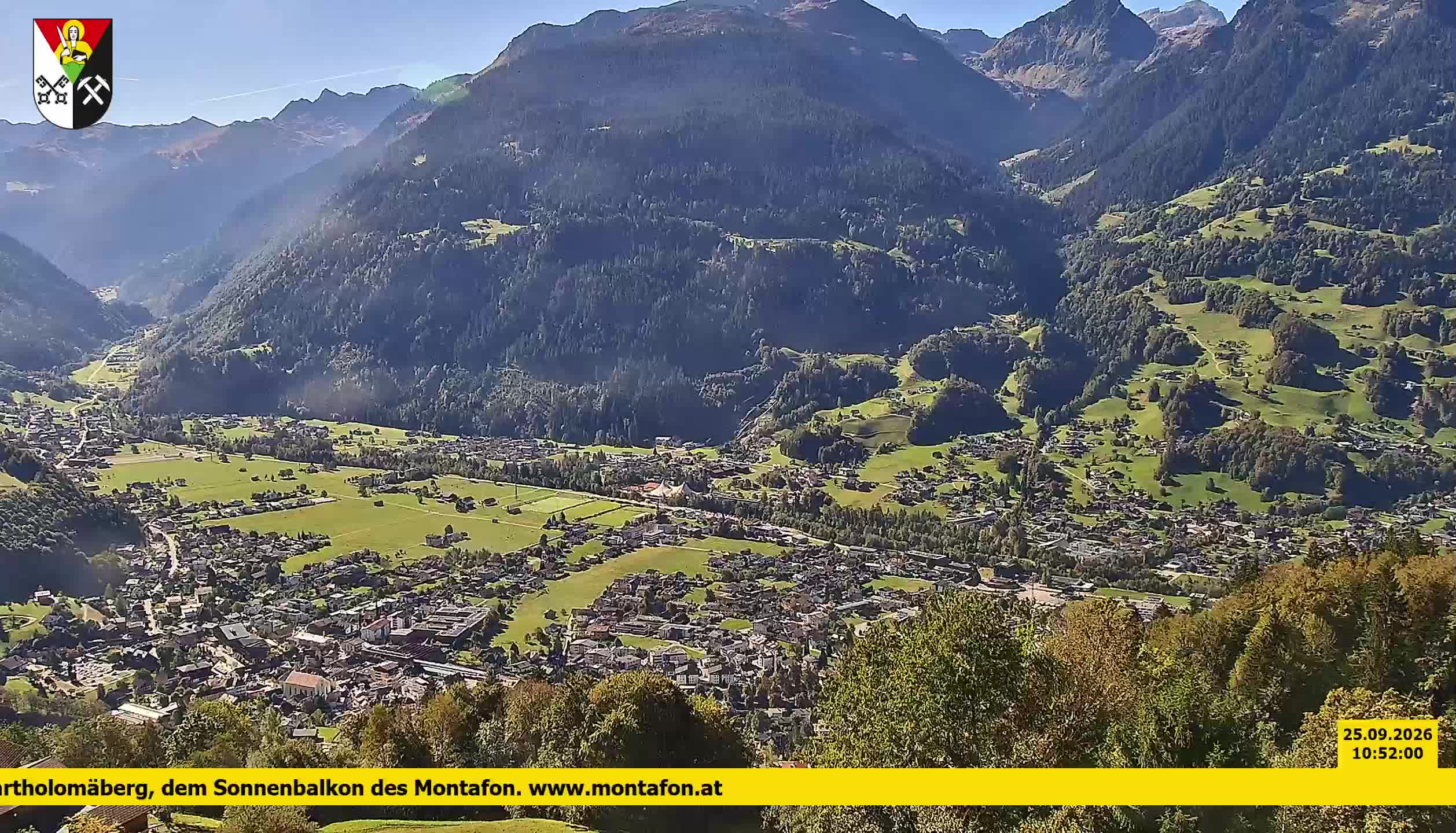 Bartholomäberg | Blick auf Schruns