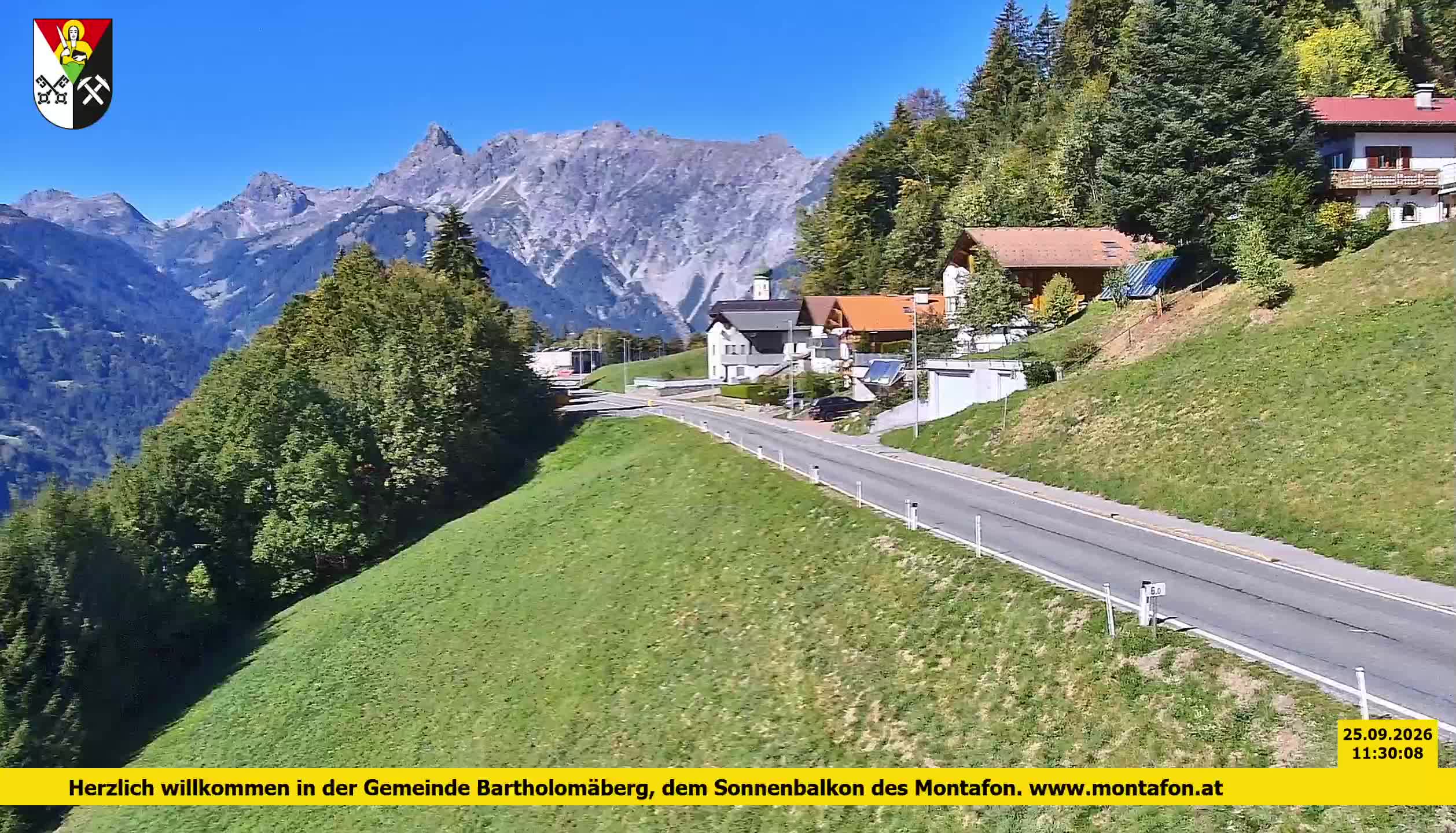 Bartholomäberg | Blick auf Schruns