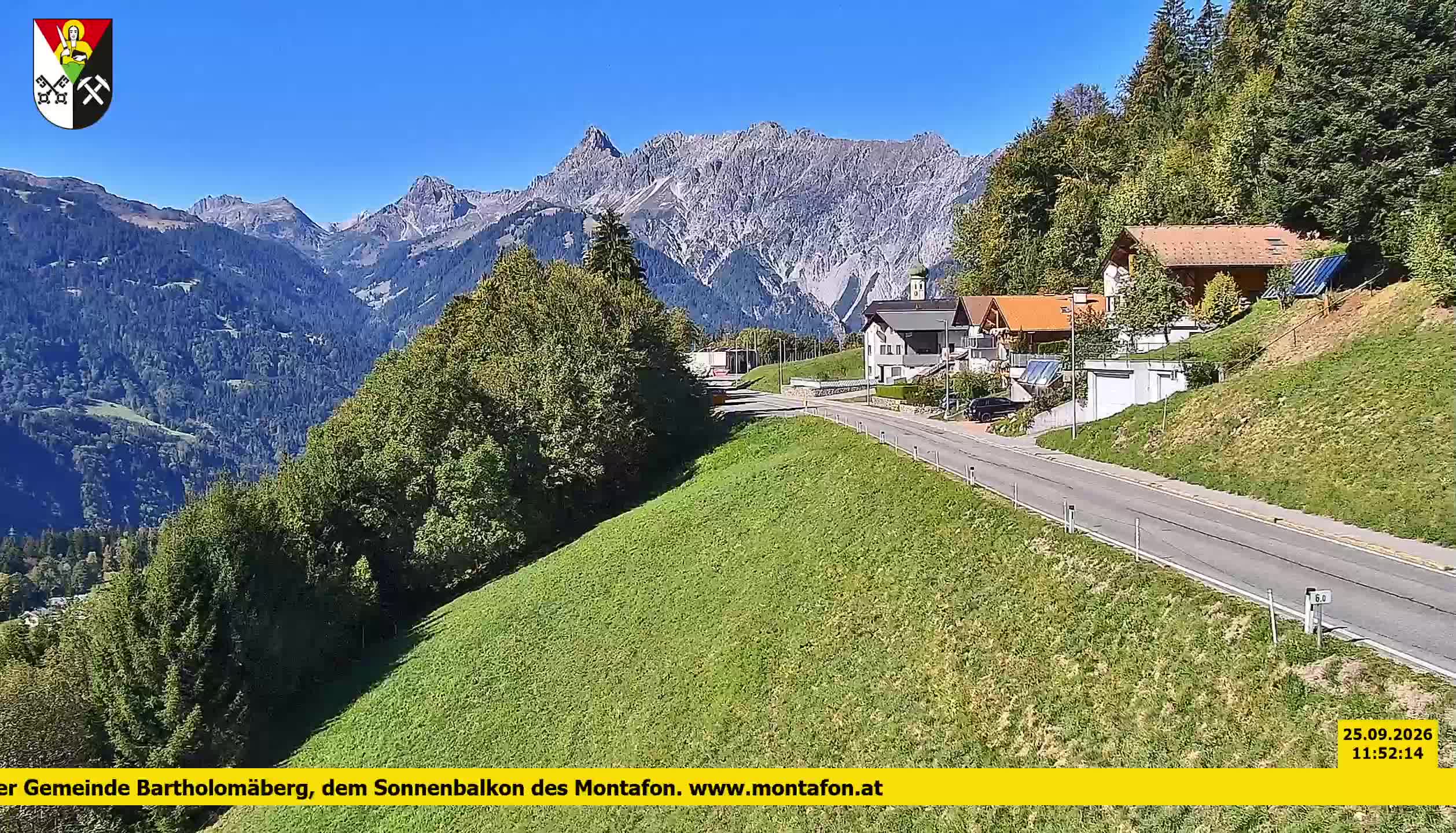 Bartholomäberg | Blick auf Schruns