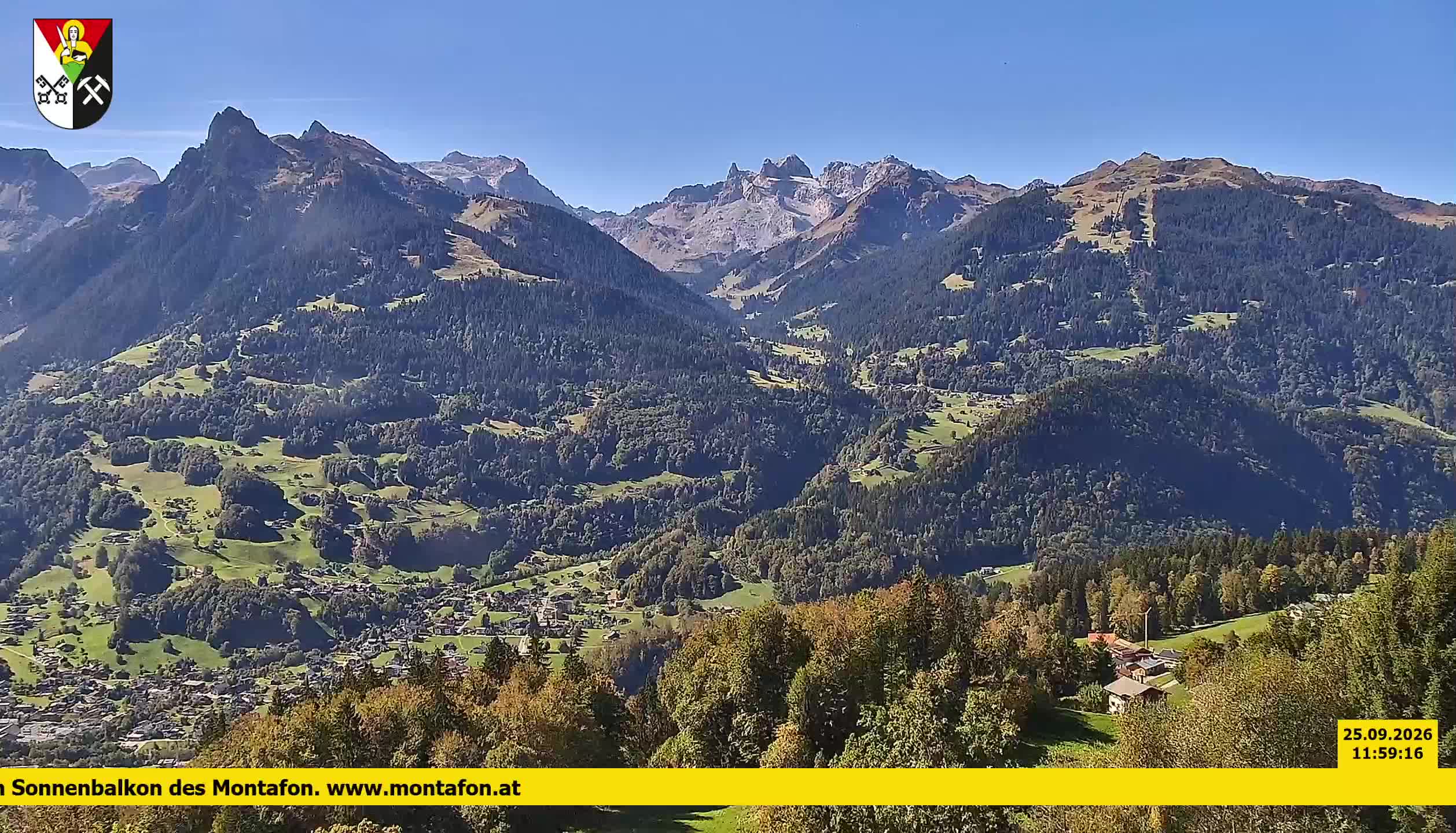 Bartholomäberg | Blick auf Schruns