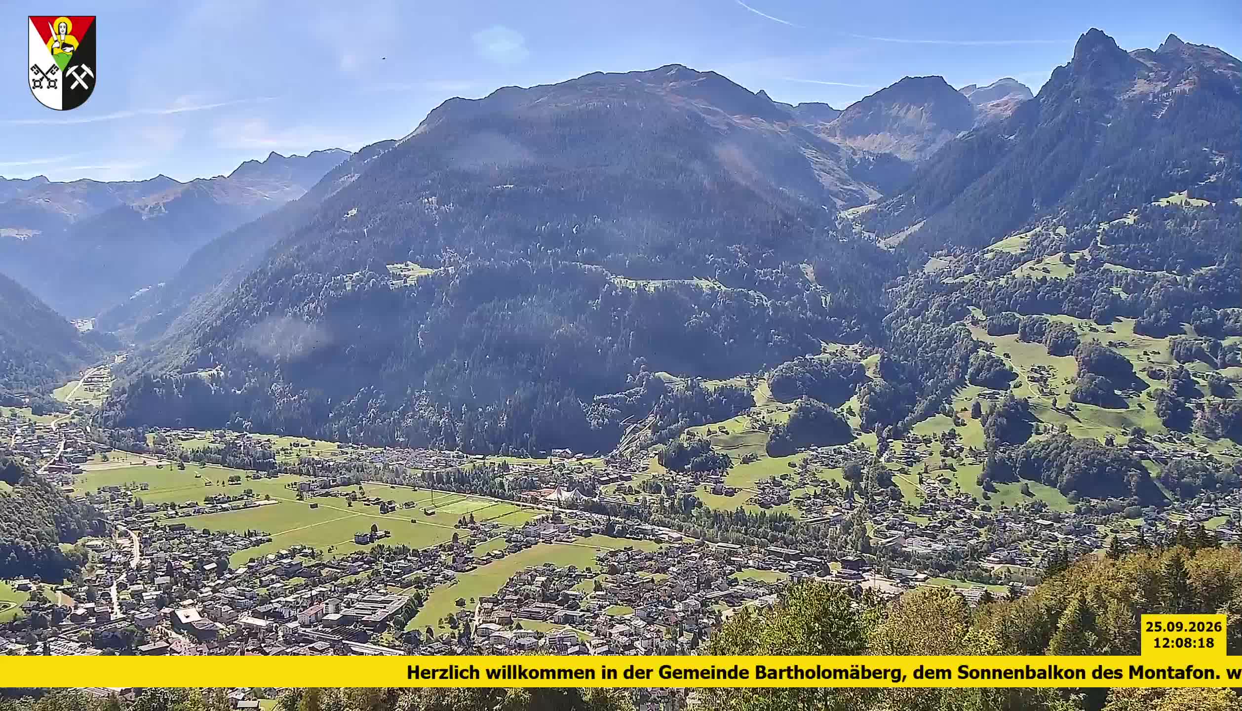 Bartholomäberg | Blick auf Schruns