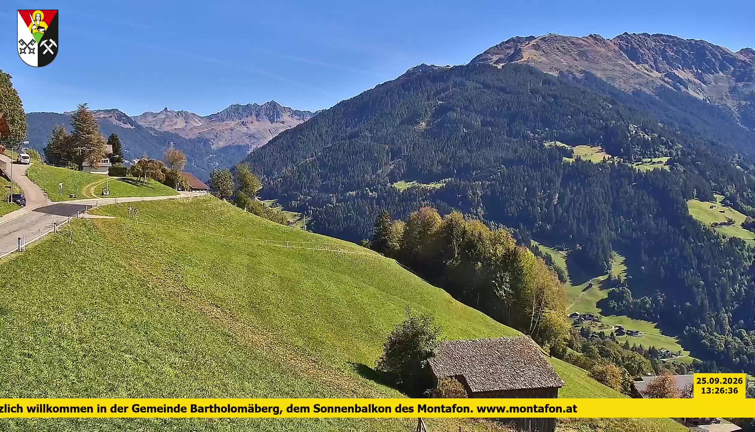 Bartholomäberg | Blick auf Schruns