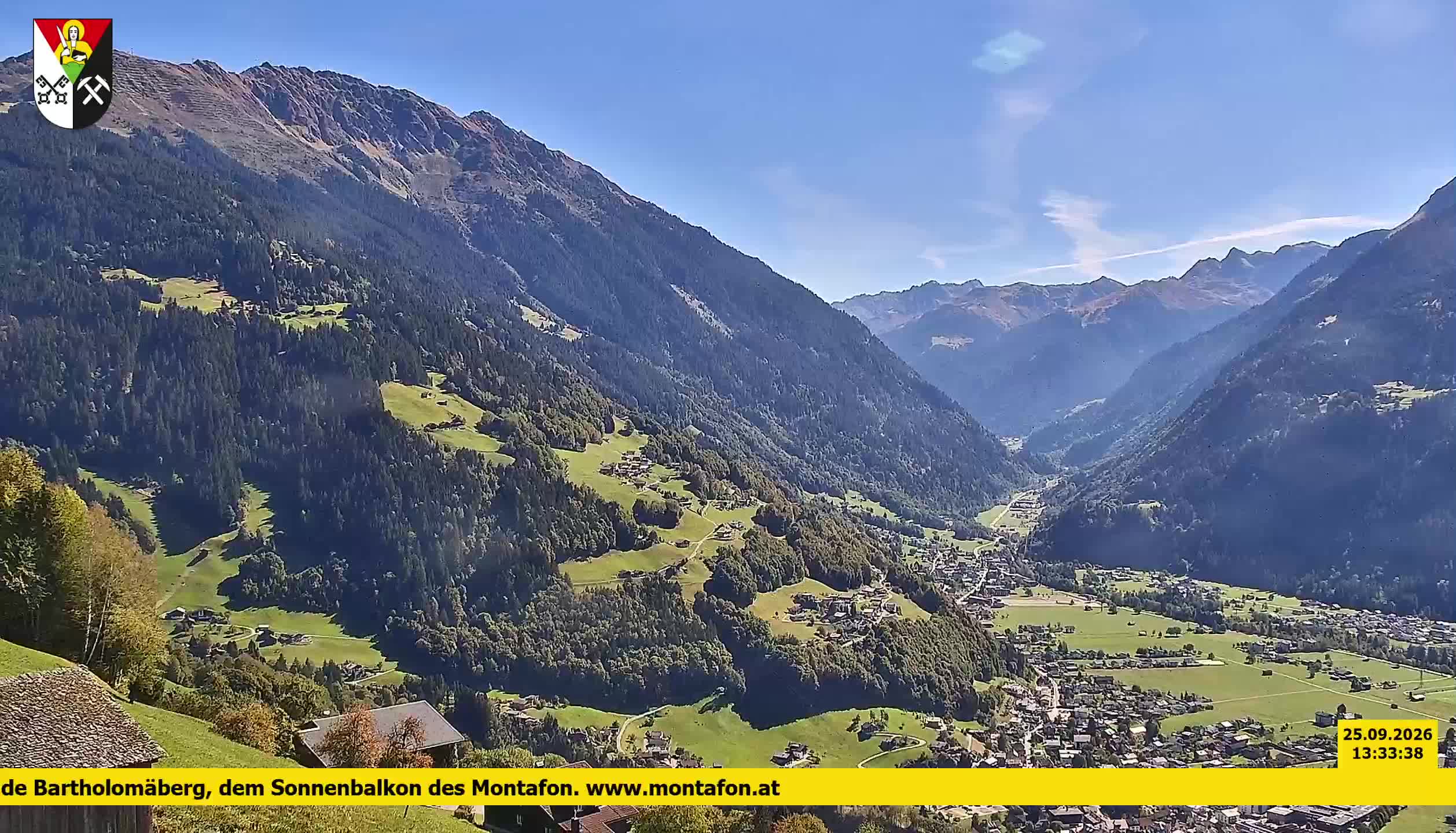 Bartholomäberg | Blick auf Schruns