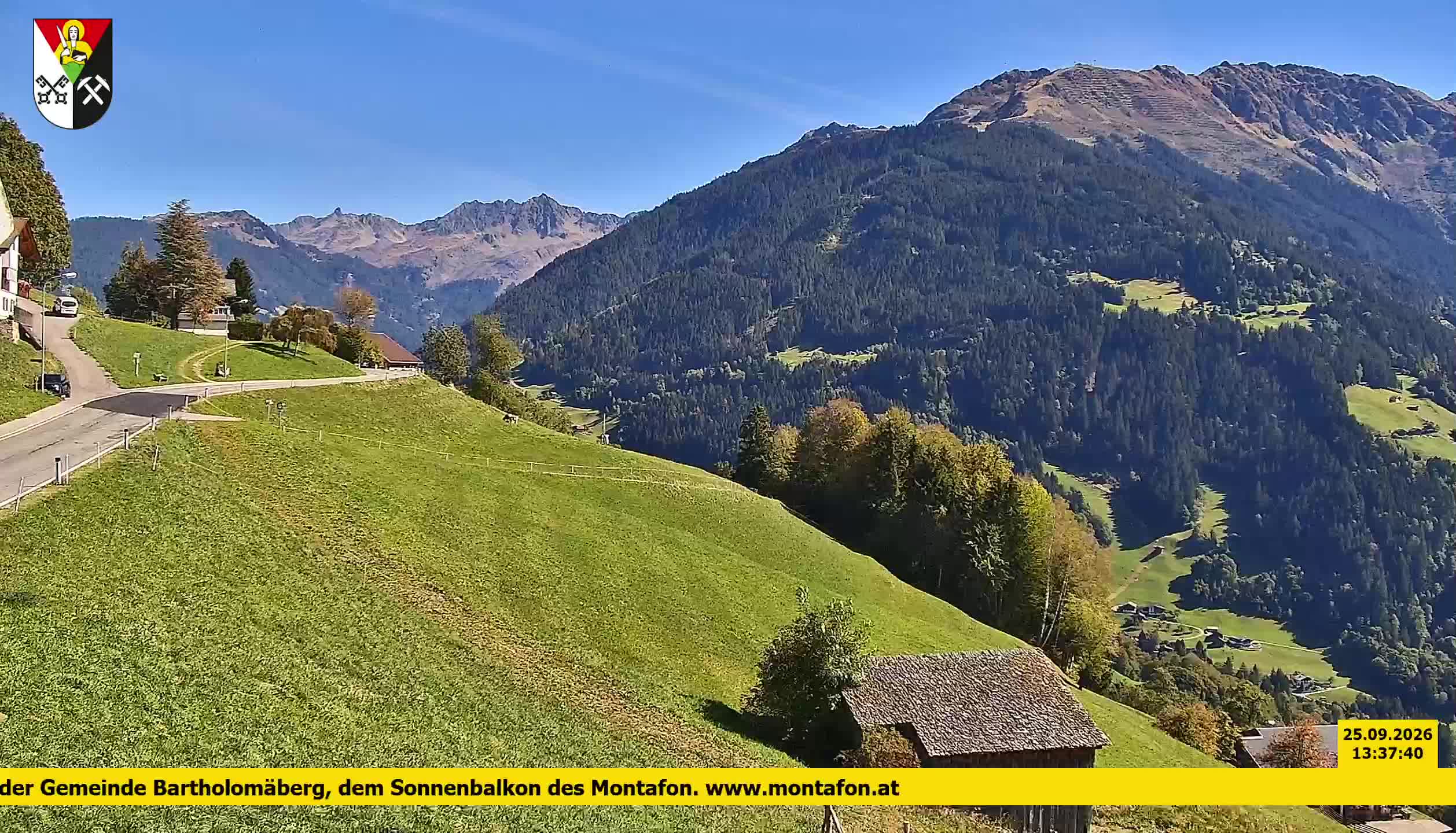 Bartholomäberg | Blick auf Schruns