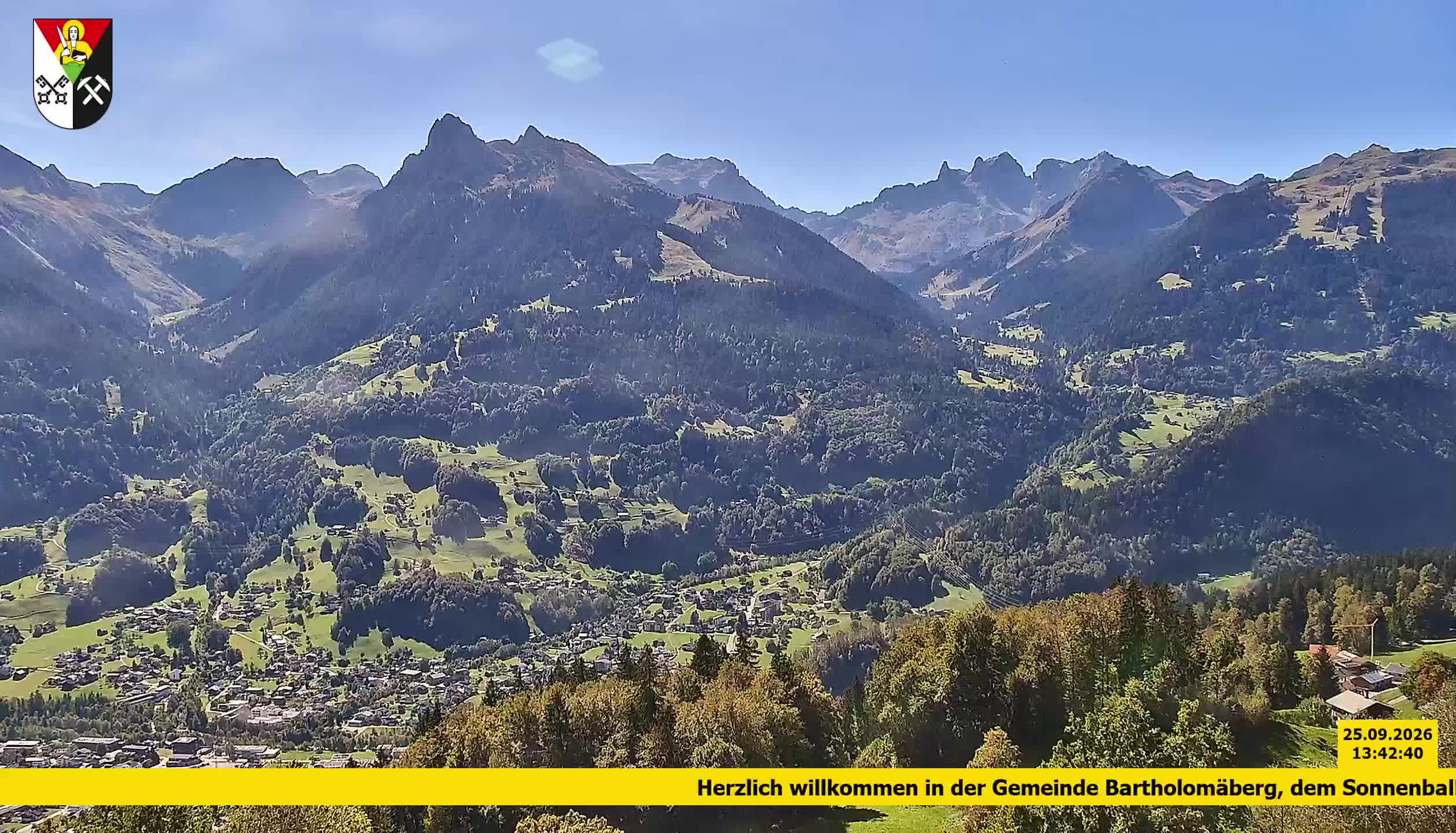 Bartholomäberg | Blick auf Schruns