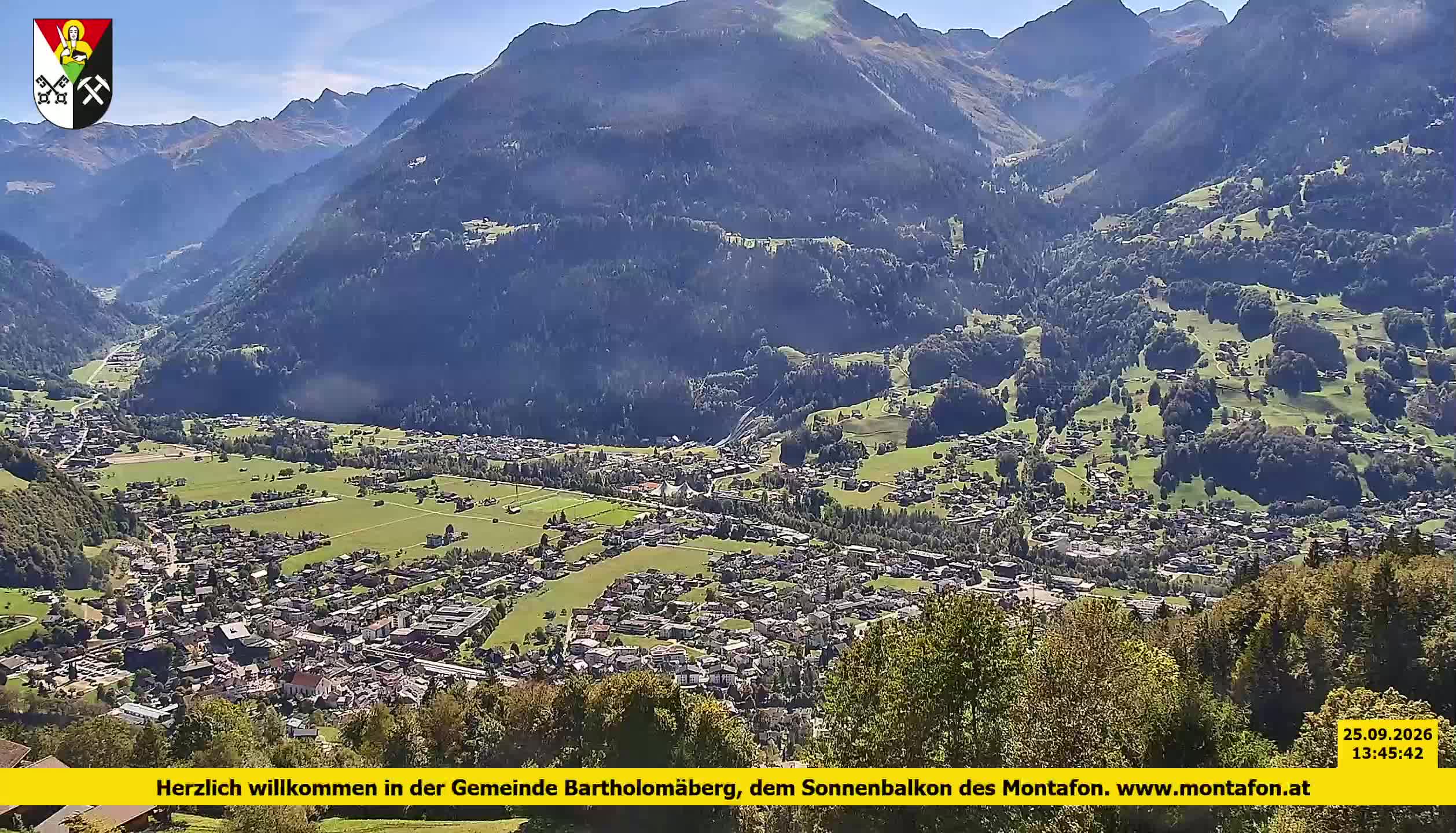 Bartholomäberg | Blick auf Schruns