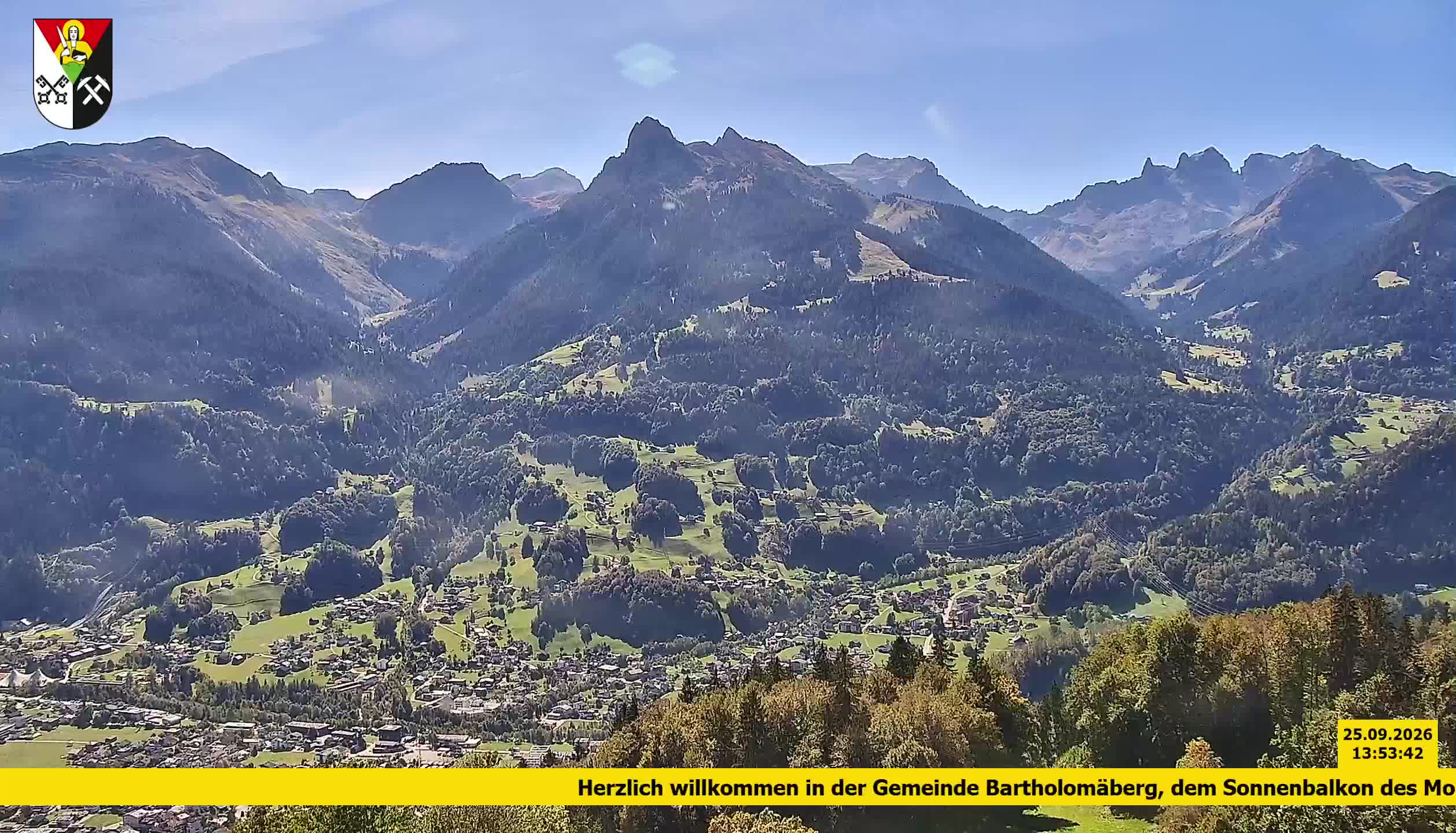 Bartholomäberg | Blick auf Schruns
