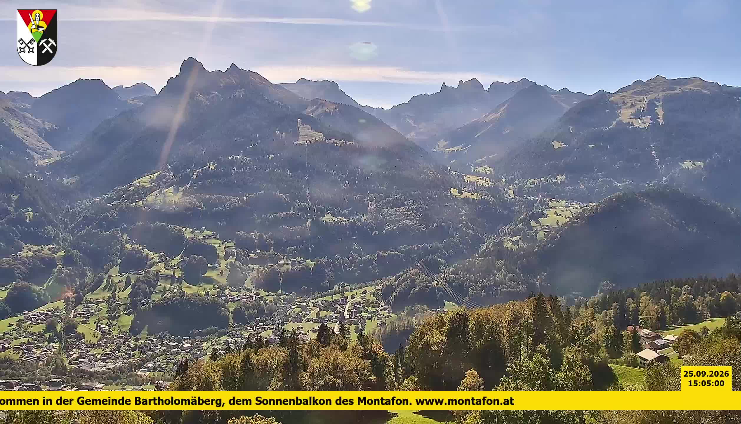 Bartholomäberg | Blick auf Schruns