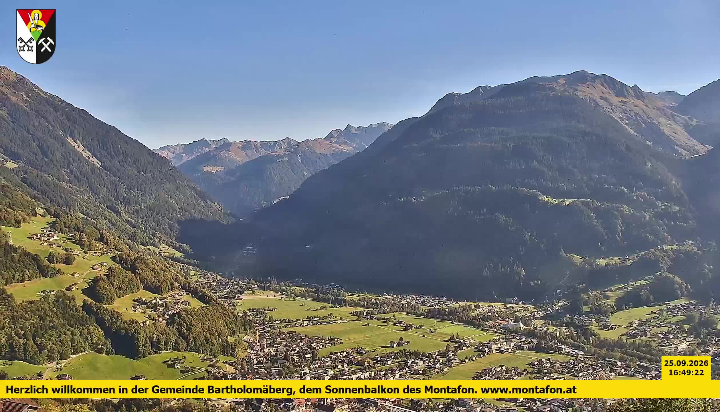 Bartholomäberg | Blick auf Schruns