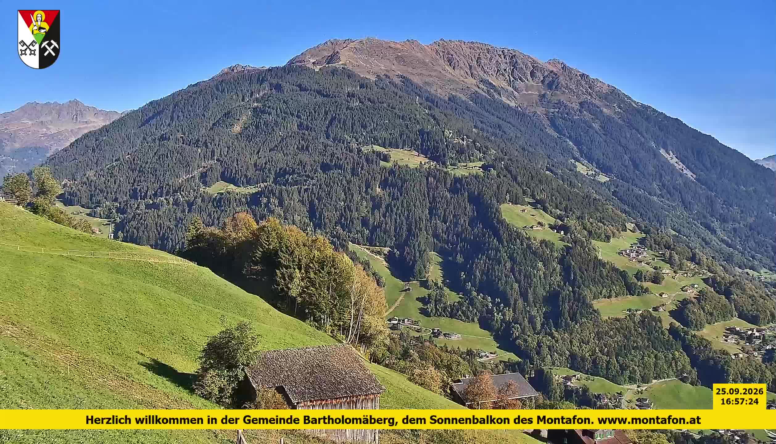 Bartholomäberg | Blick auf Schruns