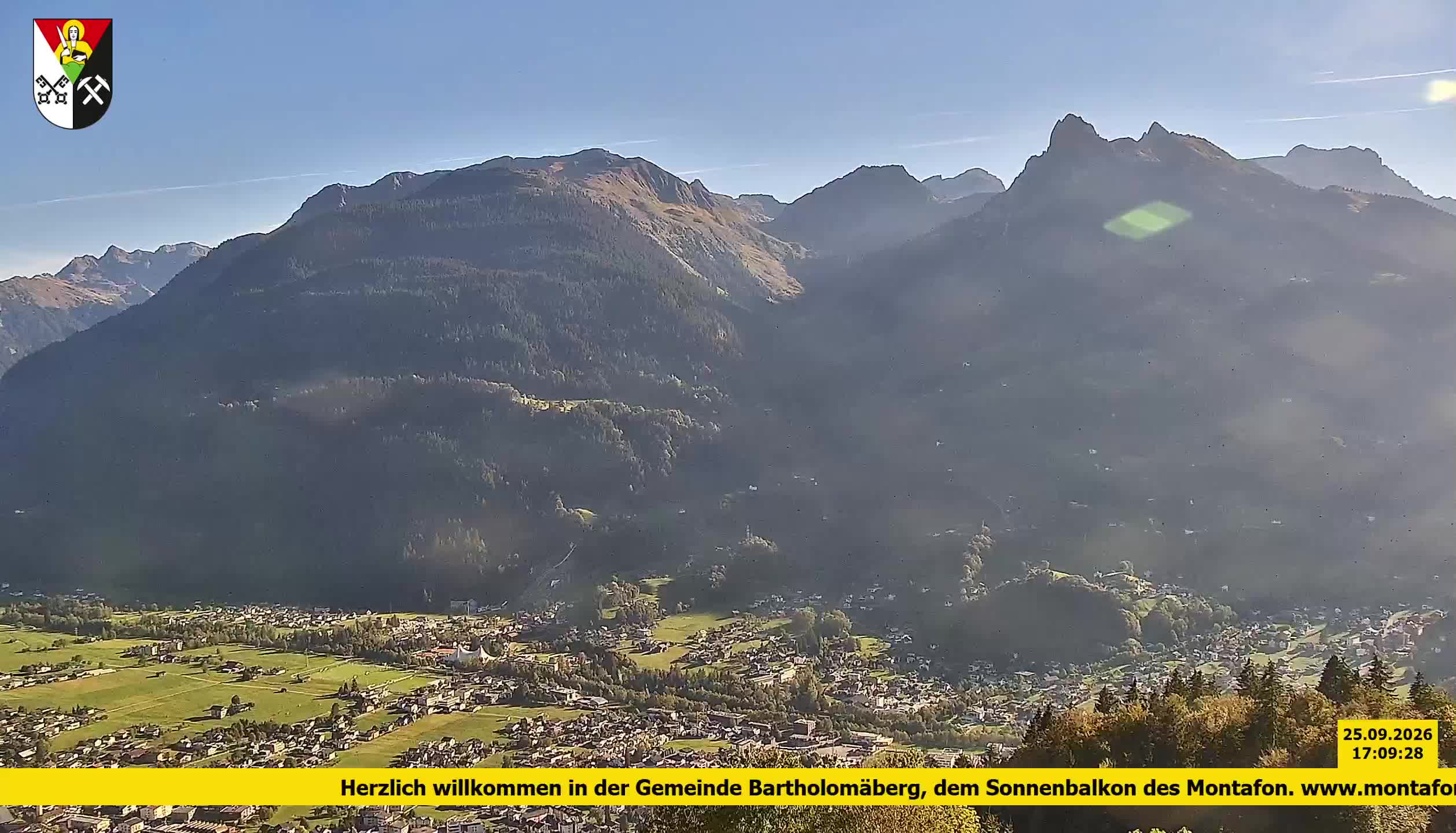 Bartholomäberg | Blick auf Schruns