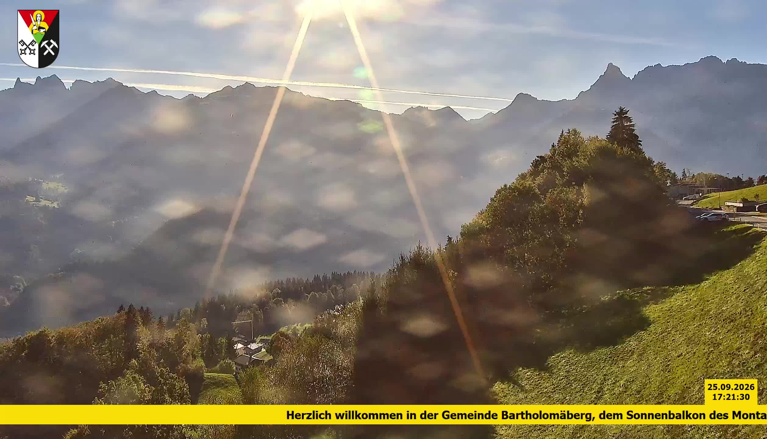 Bartholomäberg | Blick auf Schruns